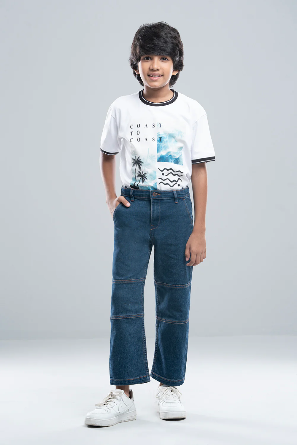 Prince Denim Bottom (2-4 Years) - Image 2