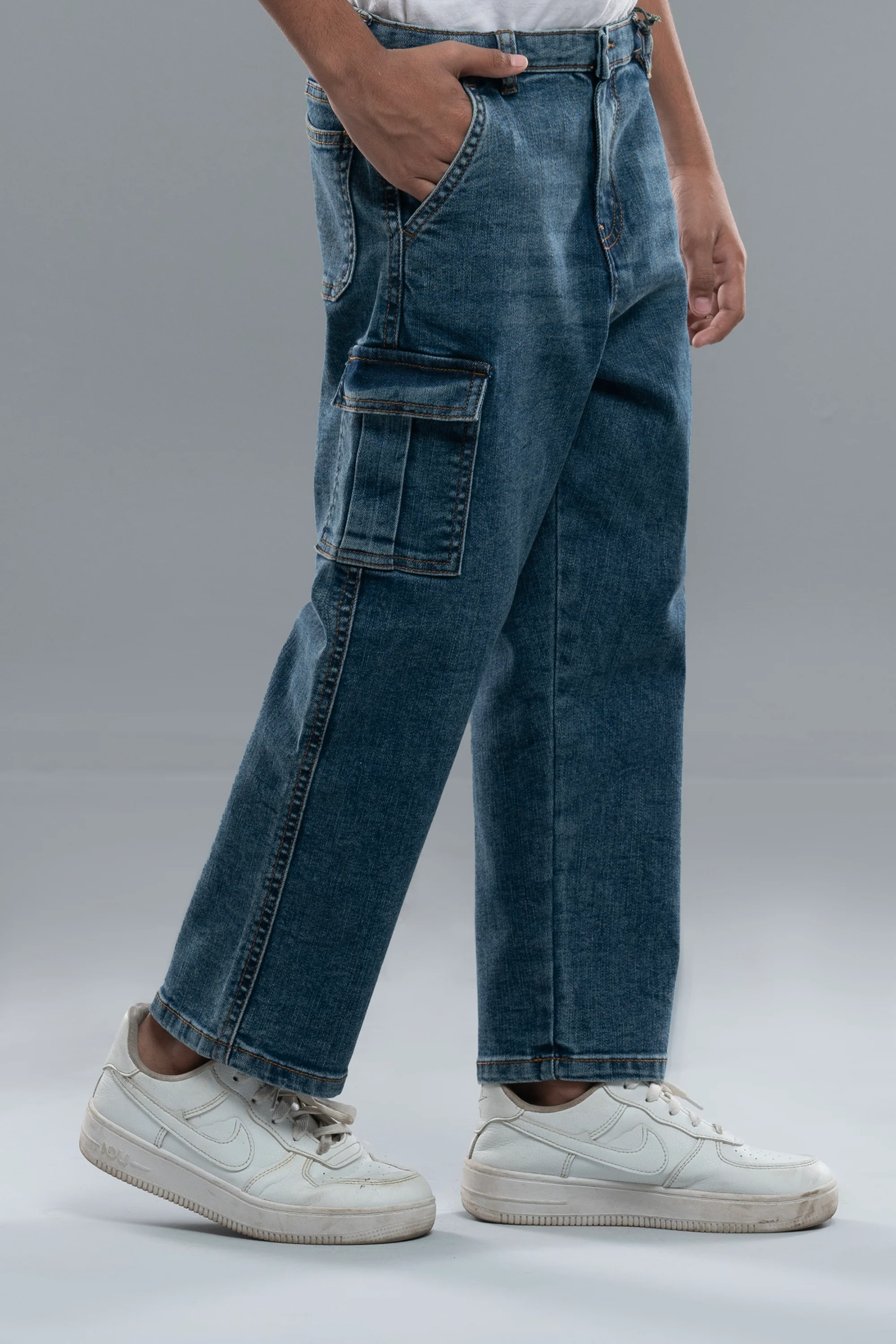 Prince Denim Bottom (2-4 Years) - Image 3