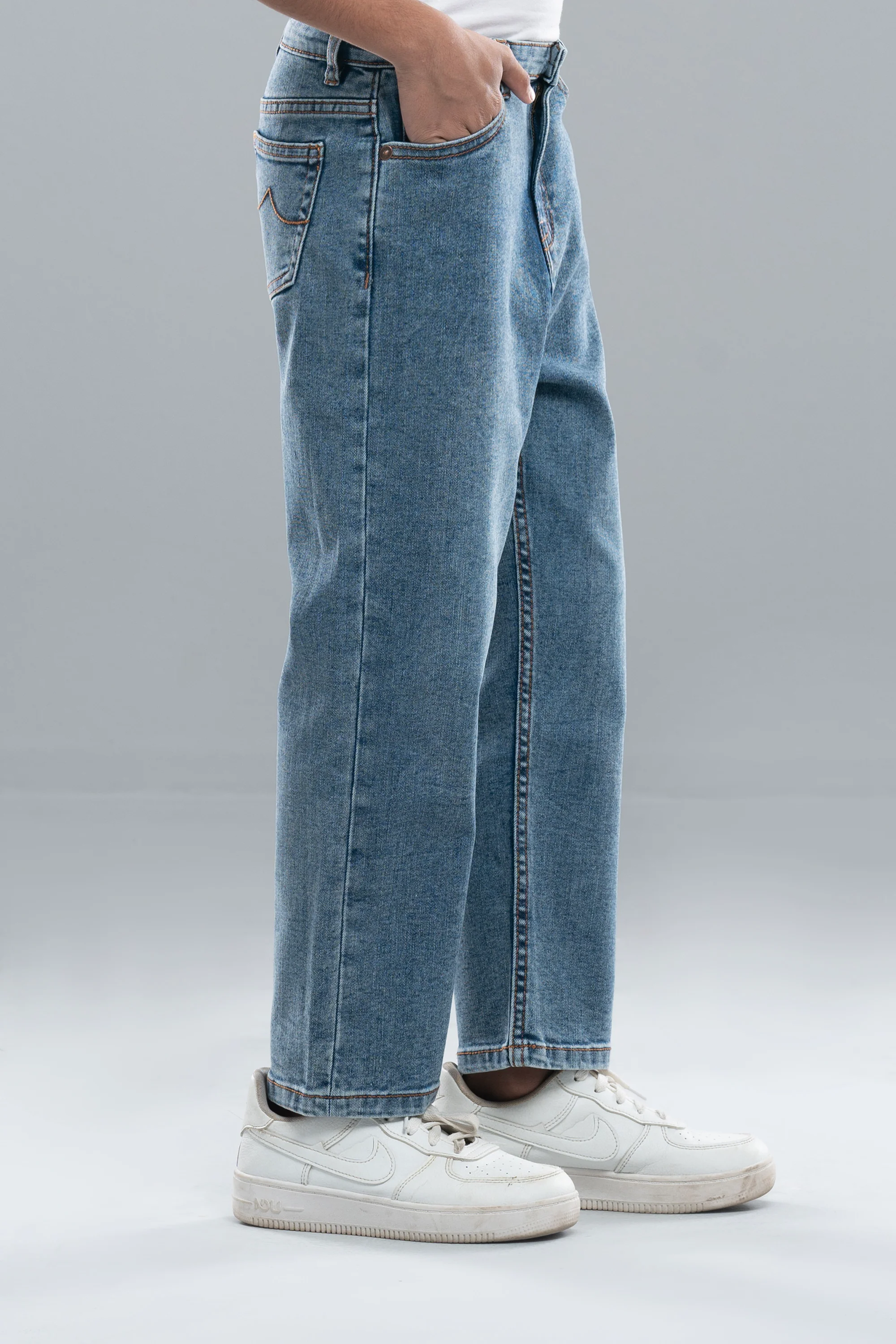 Prince Denim Bottom (6-8 Years) - Image 3