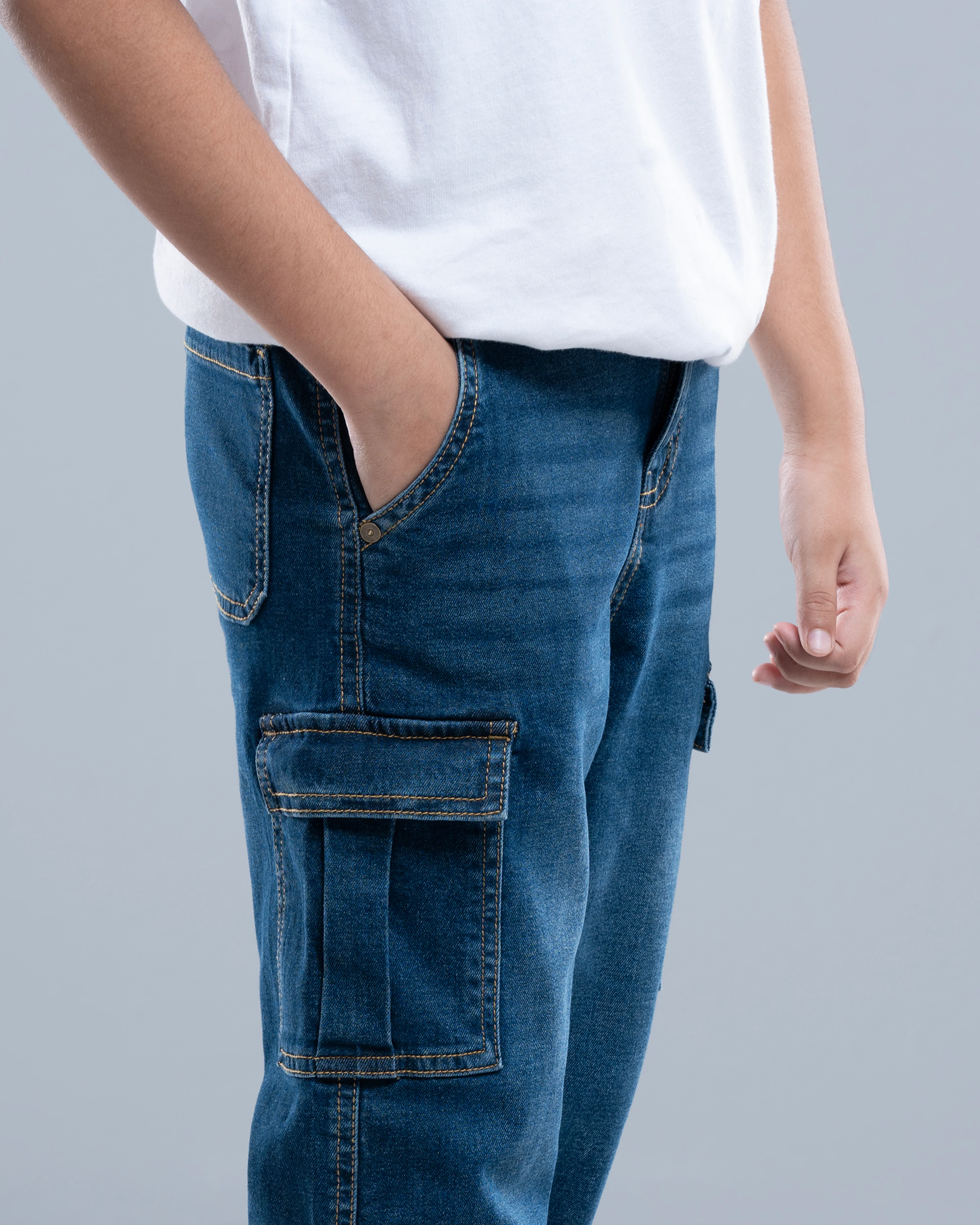 Prince Denim Bottom (2-4 Years) - Image 4