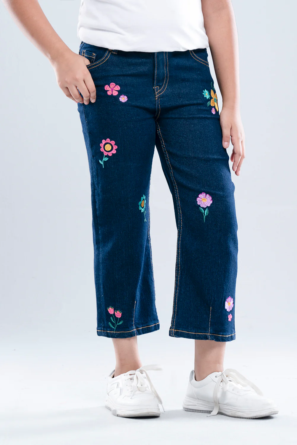 Princess Denim Bottom (6-8 Years)