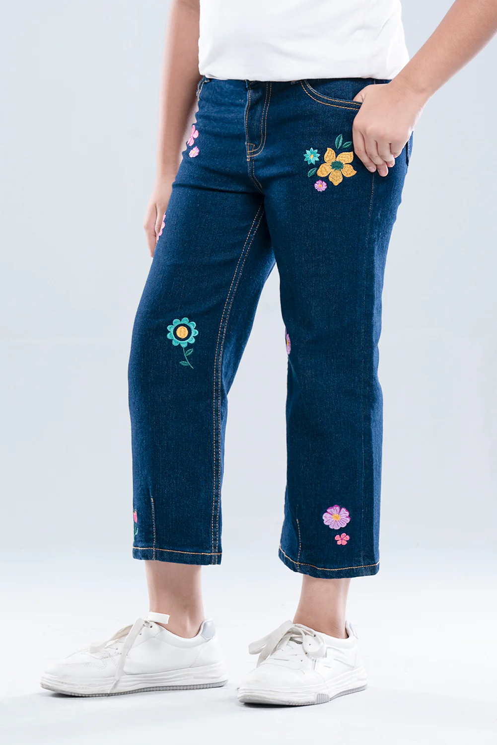 Princess Denim Bottom (6-8 Years) - Image 3