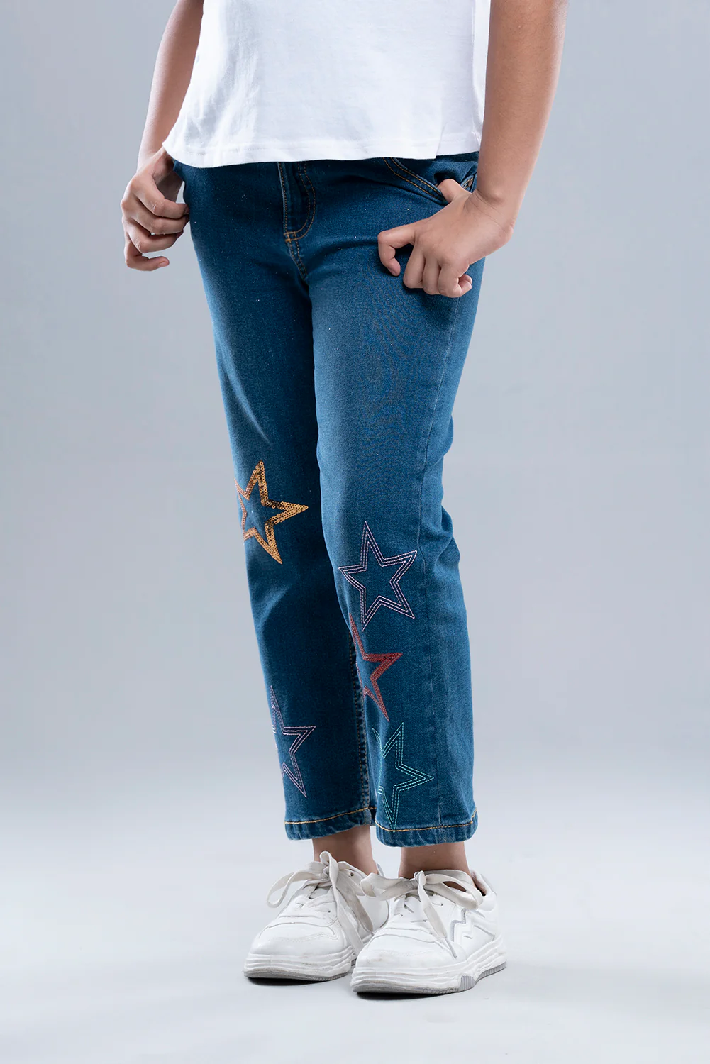 Princess Denim Bottom (2-4 Years)