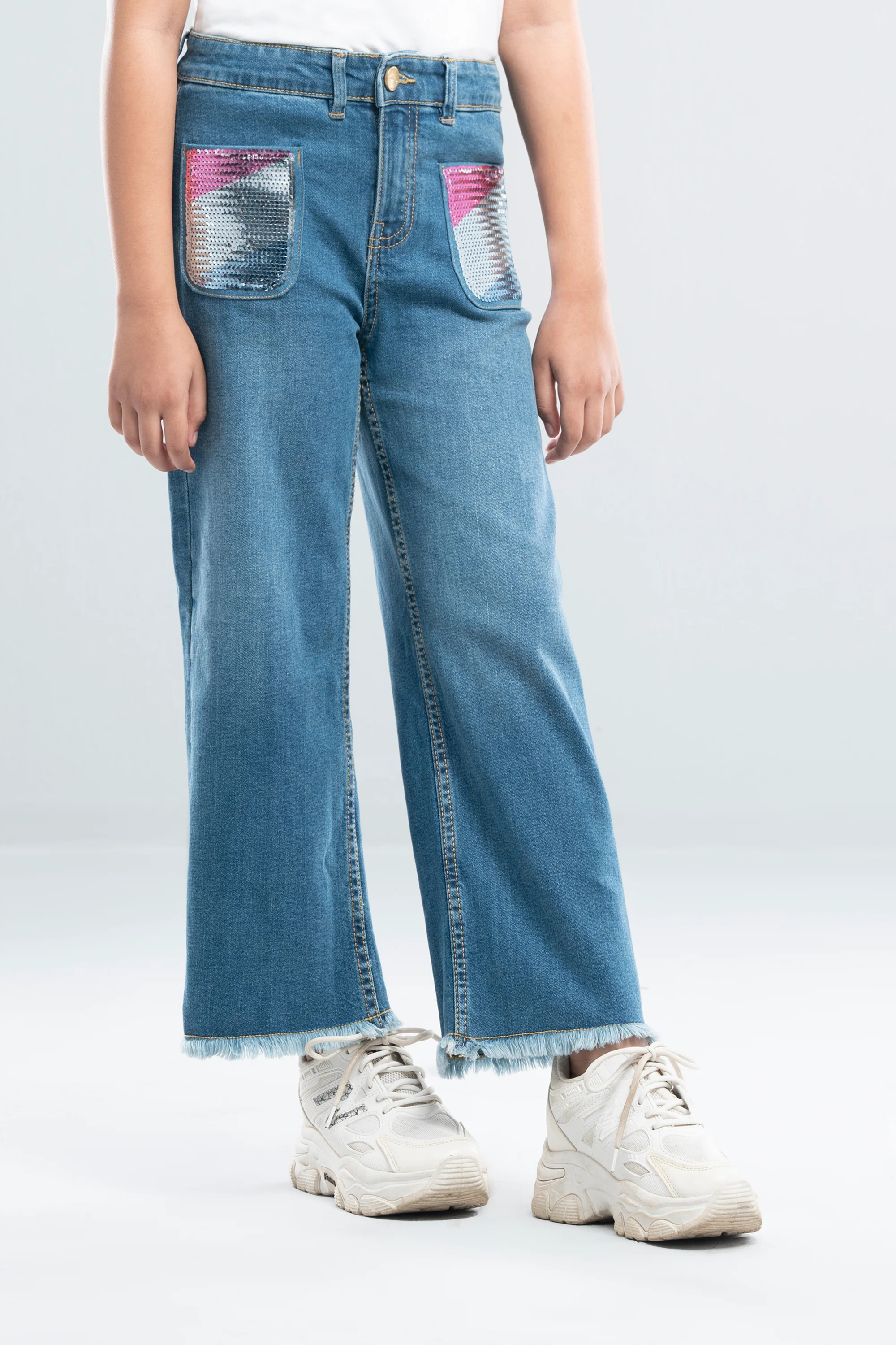 Princess Denim Bottom (6-8 Years)