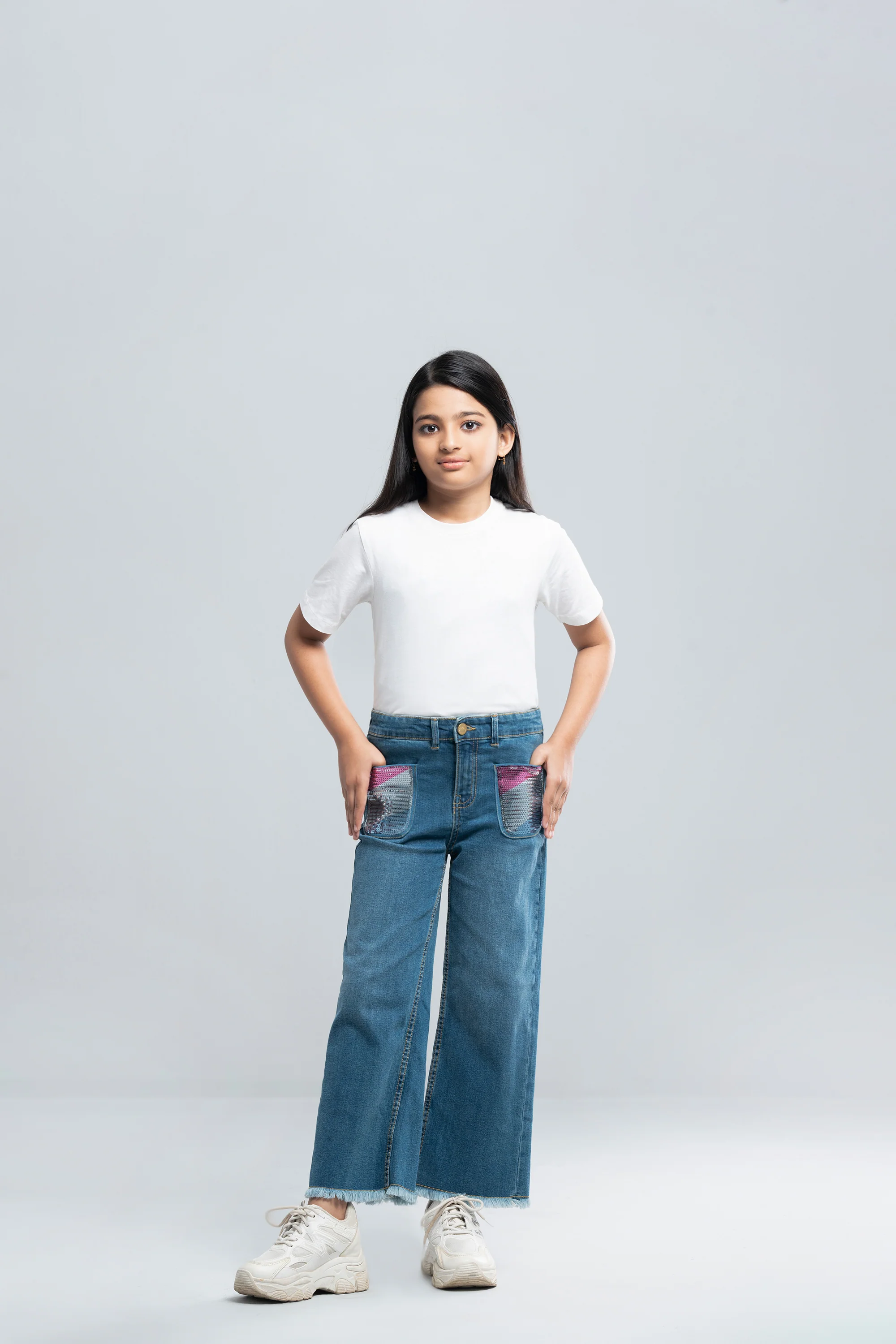 Princess Denim Bottom (2-4 Years) - Image 2
