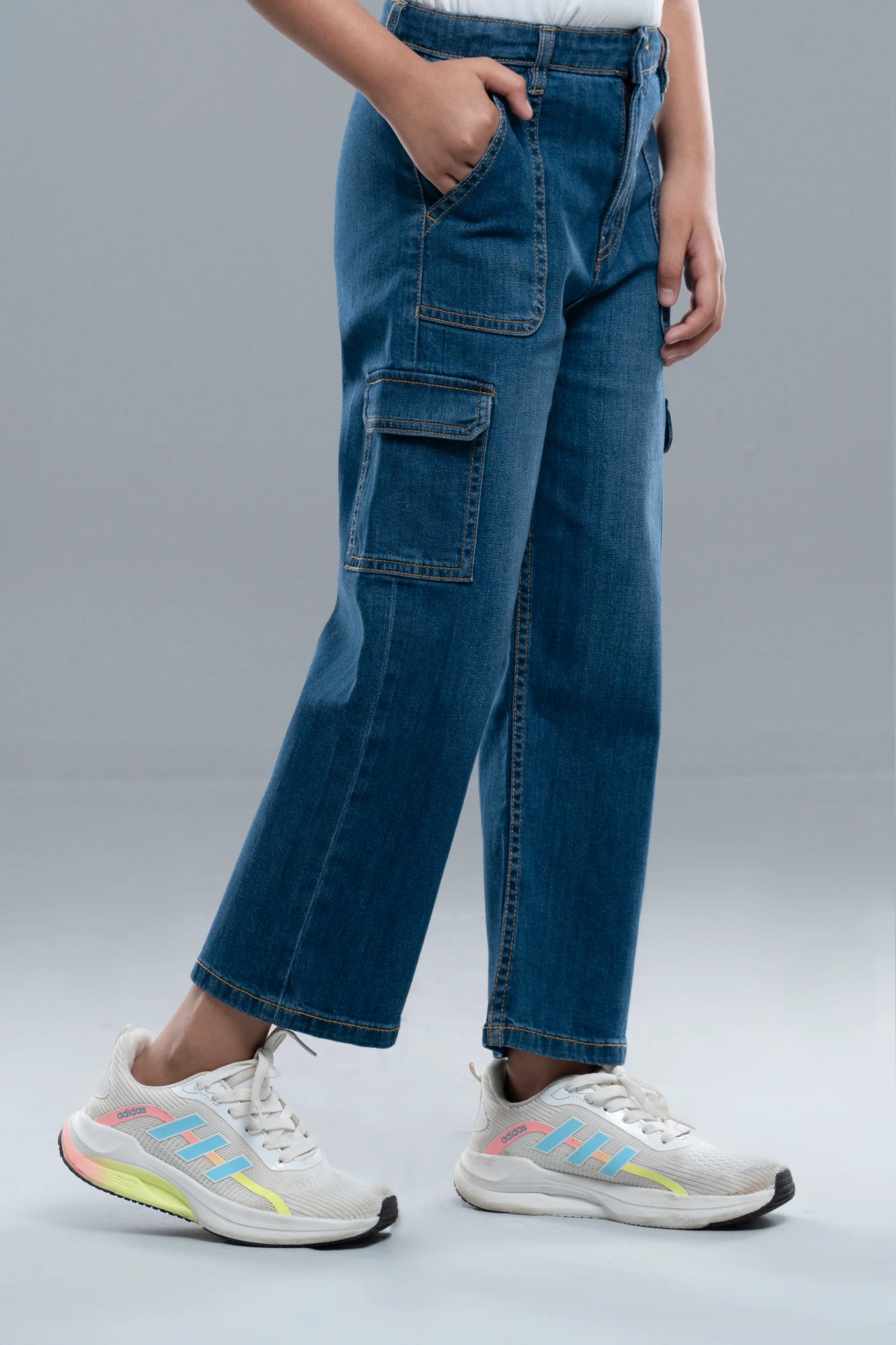 Princess Denim Bottom (2-4 Years) - Image 3