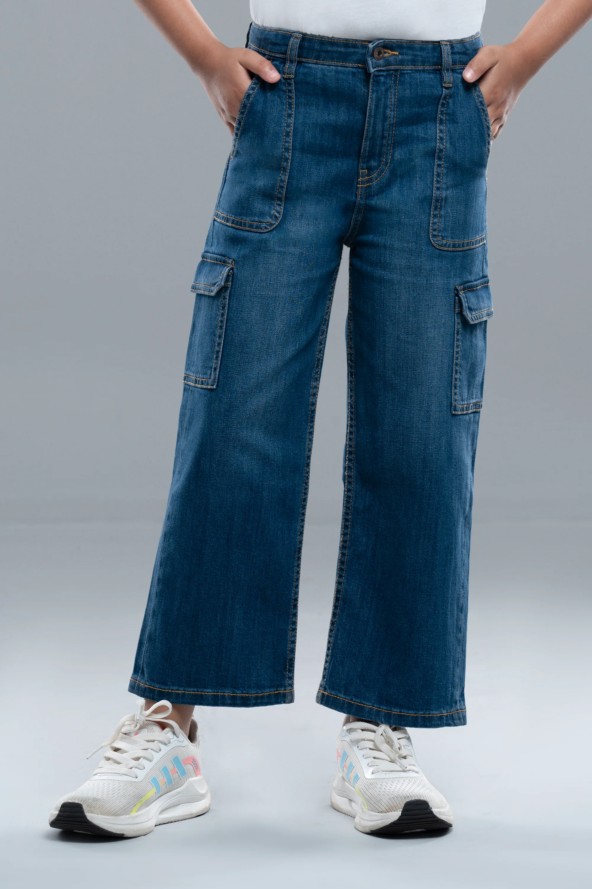 Princess Denim Bottom (6-8 Years)