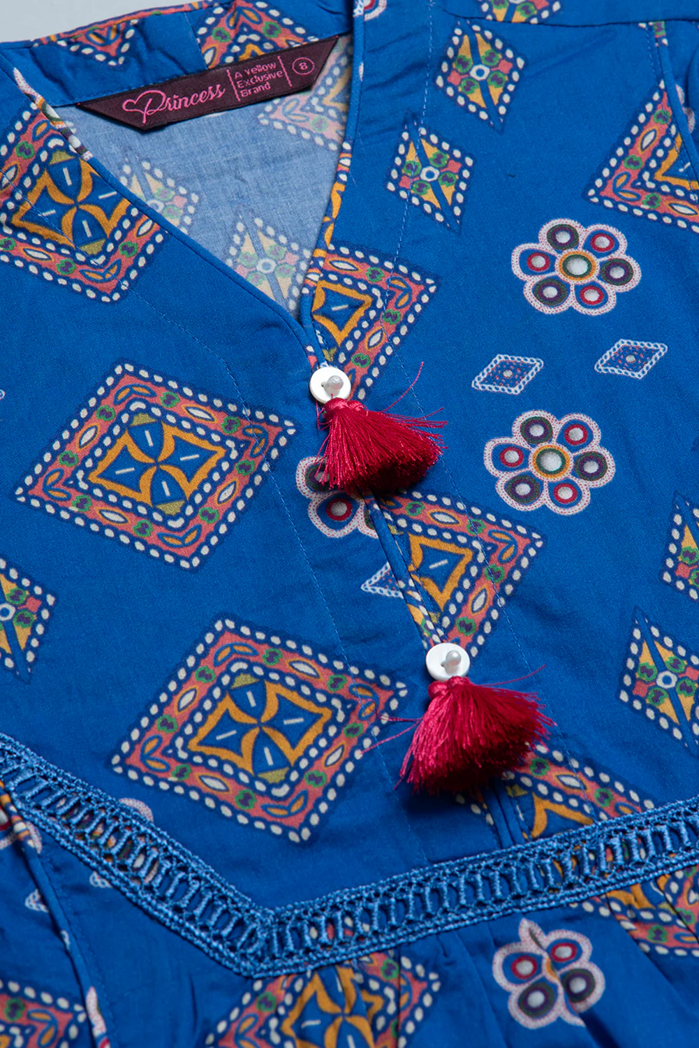 Princess Ethnic Frock (6-8 Years) - Image 4