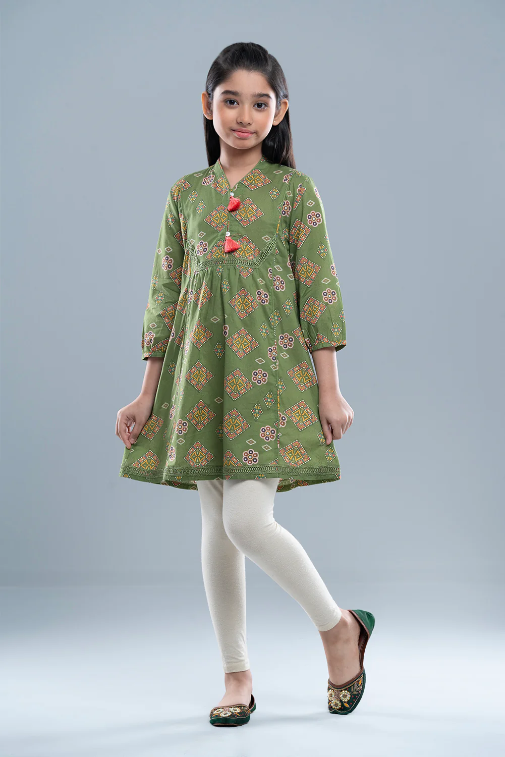 Princess Ethnic Frock (2-4 Years) - Image 6