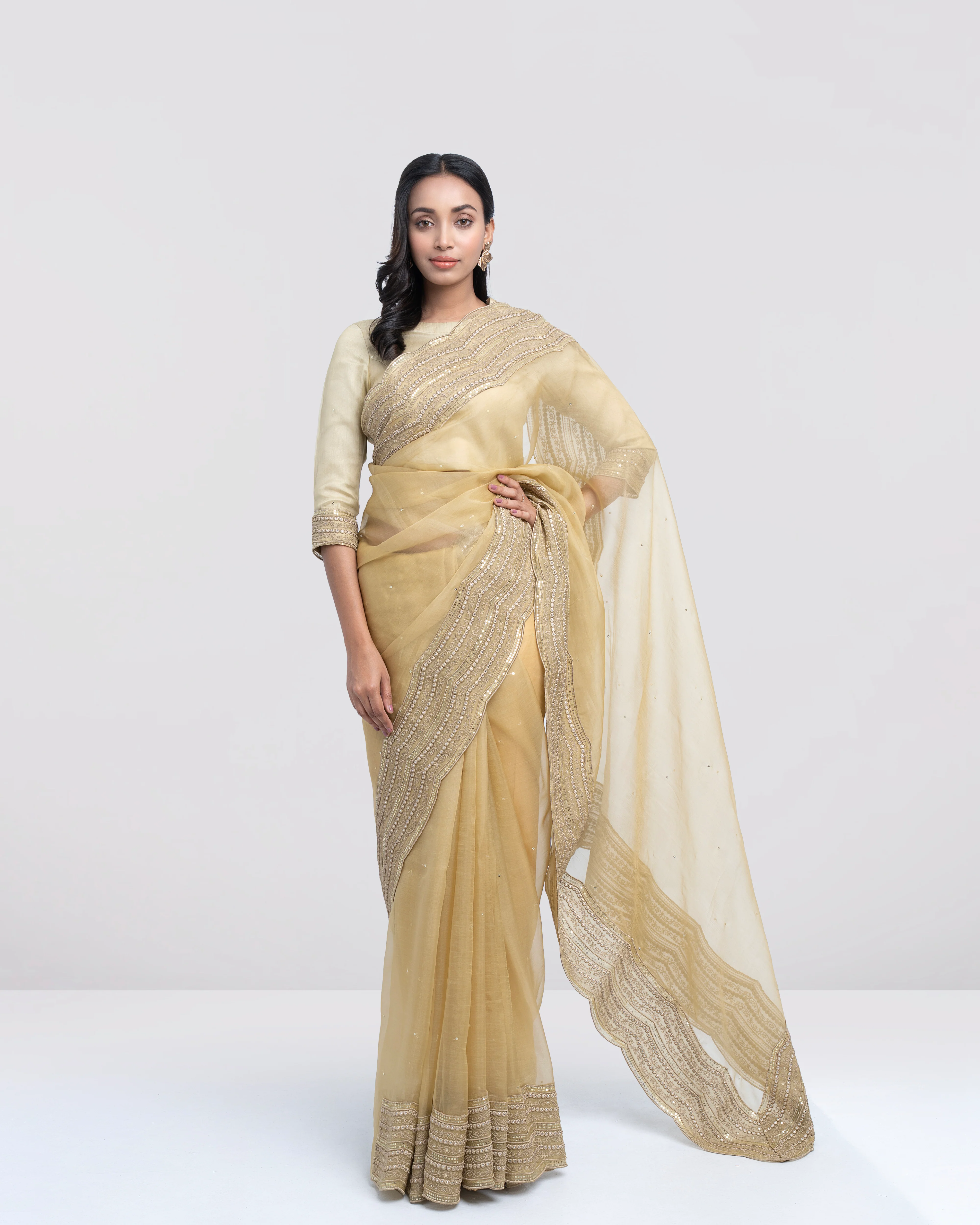 Women's Saree - Image 4