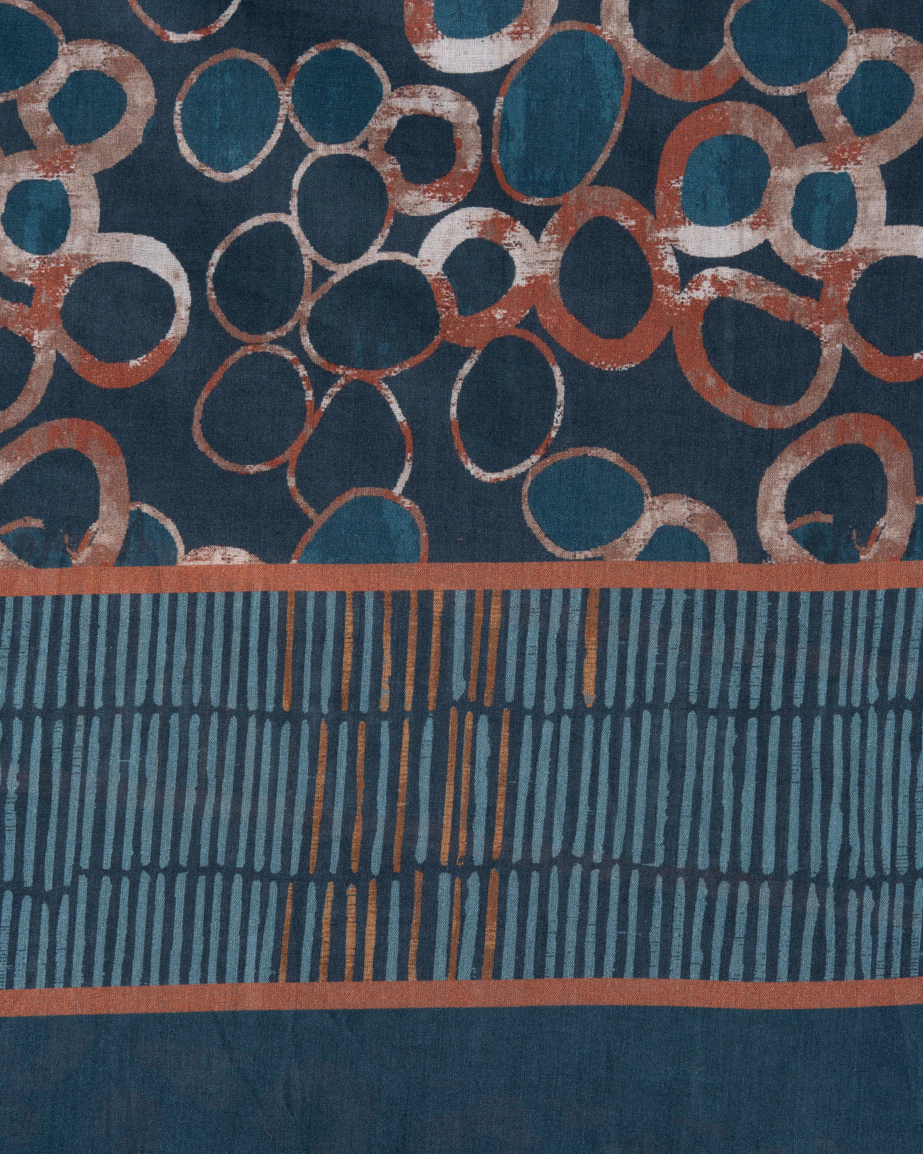 Digital Printed Cotton Saree - Image 8