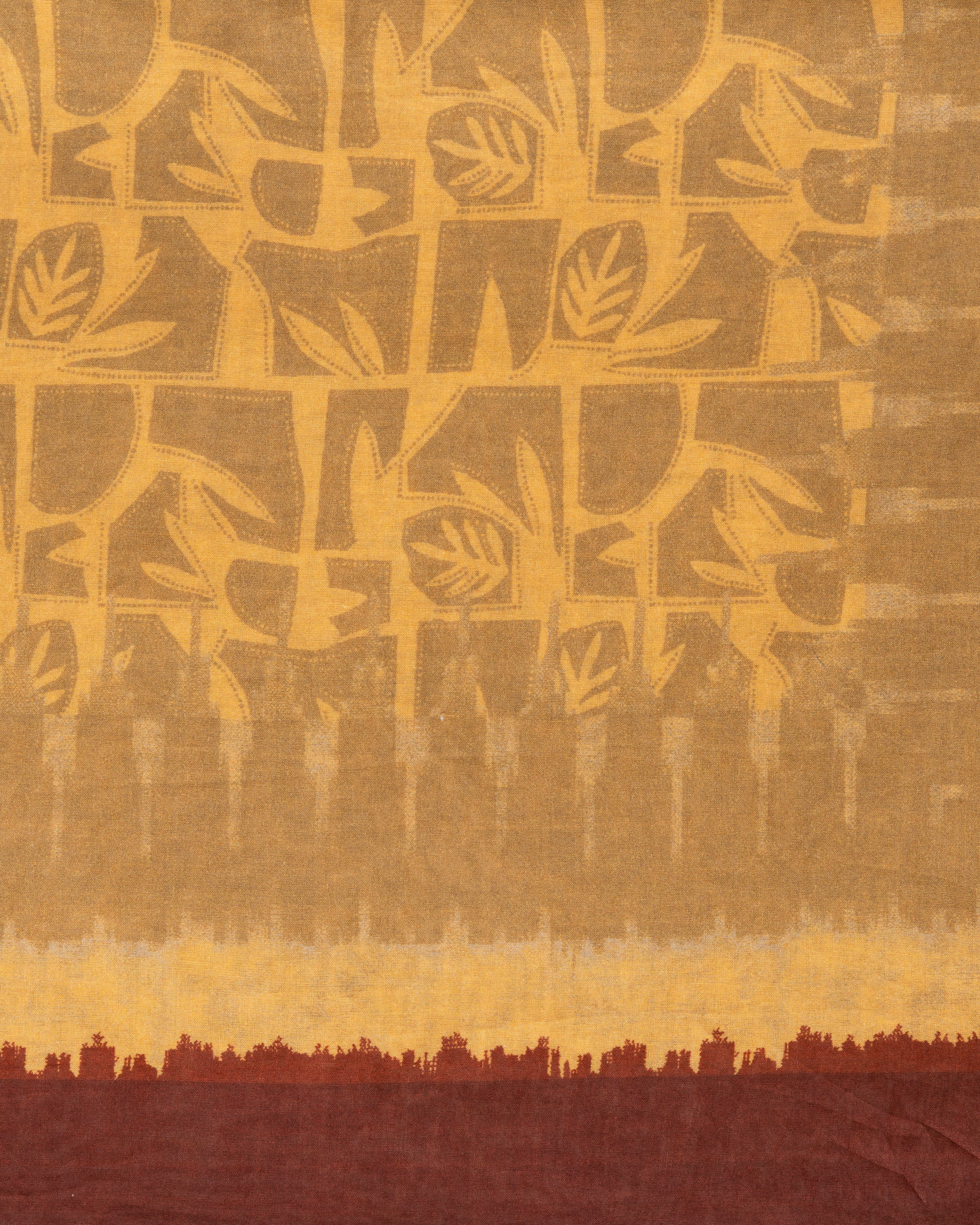 Digital Printed Cotton Saree - Image 16