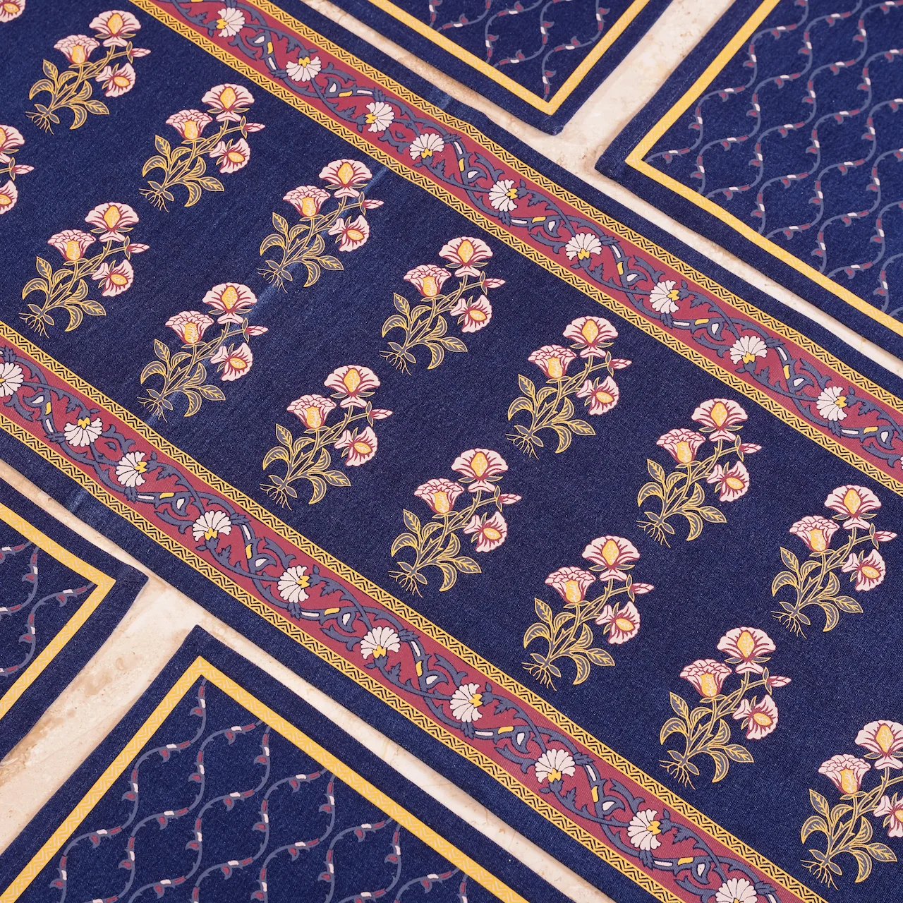 Table Mat - Indigo Blue (13x19 Inch) - Image 5
