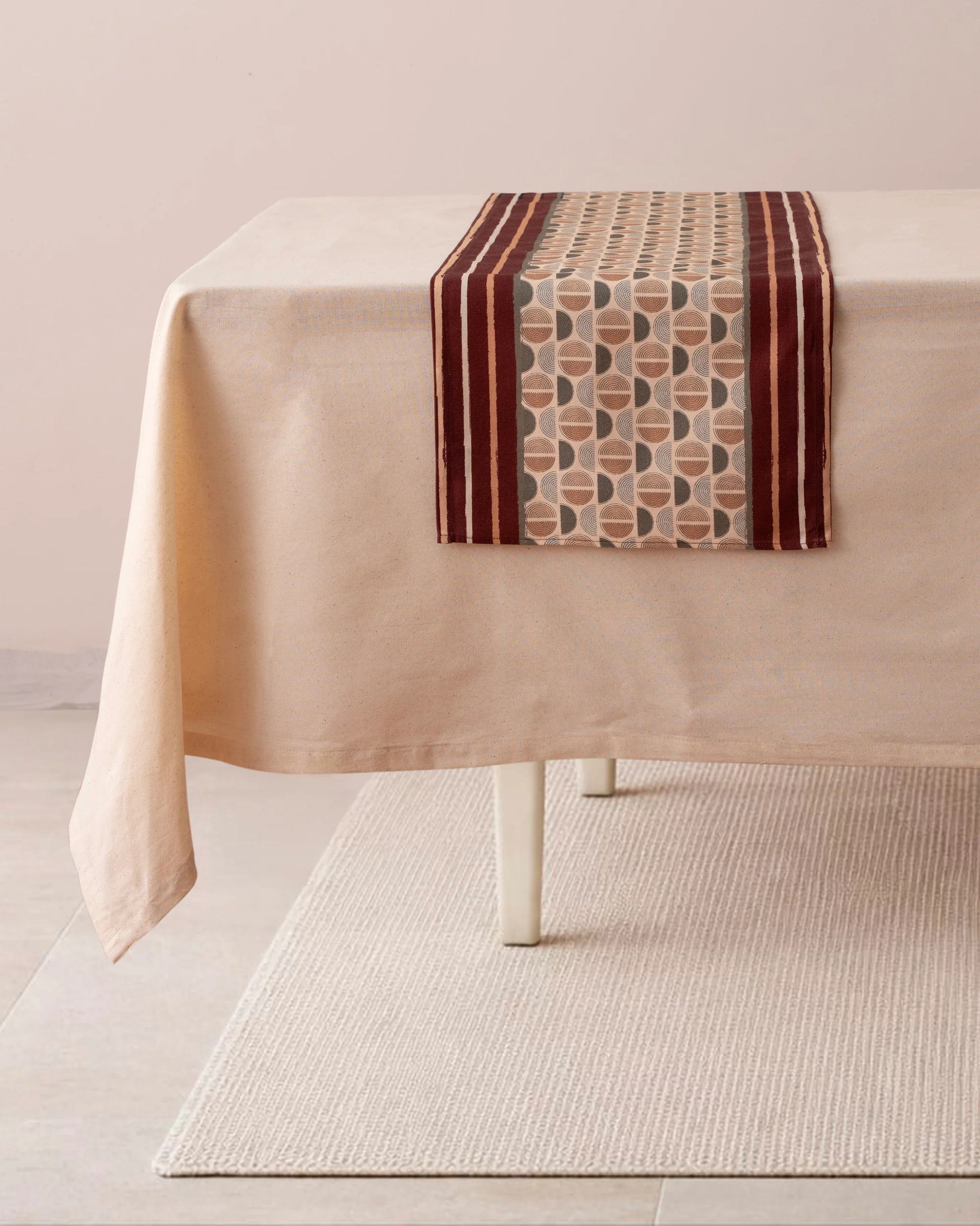 Table Runner - Brownish Crimson - Image 3