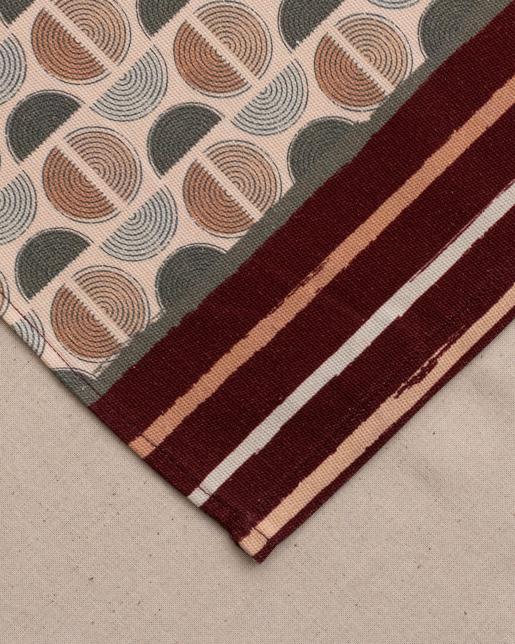 Table Runner - Brownish Crimson - Image 4