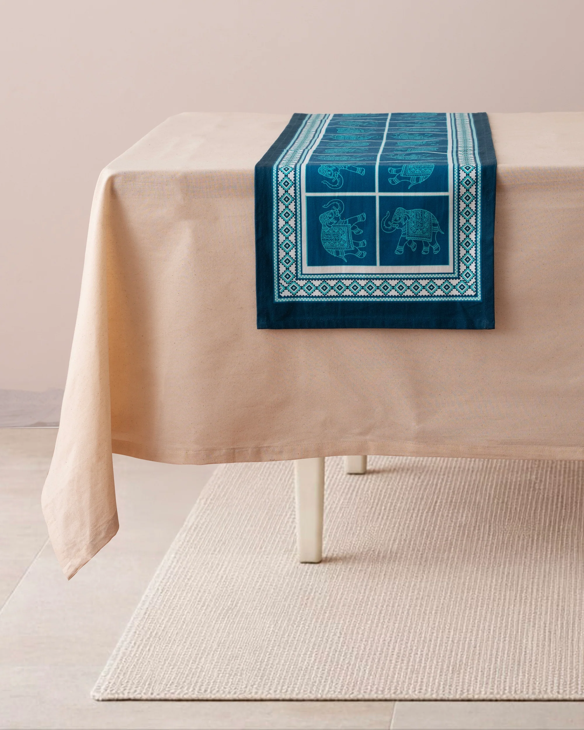 Table Runner - Sapphire Blue - Image 2