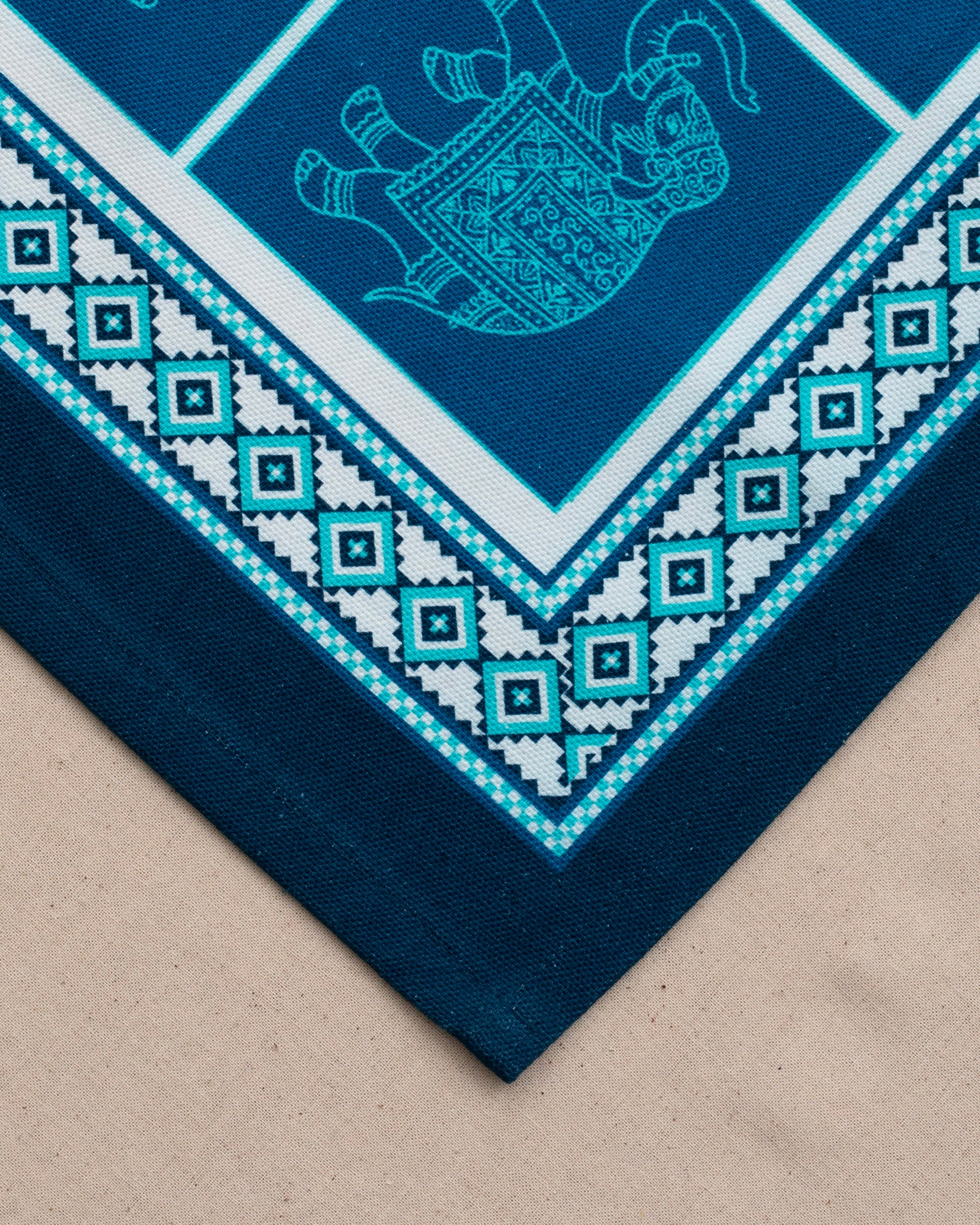 Table Runner - Sapphire Blue - Image 3