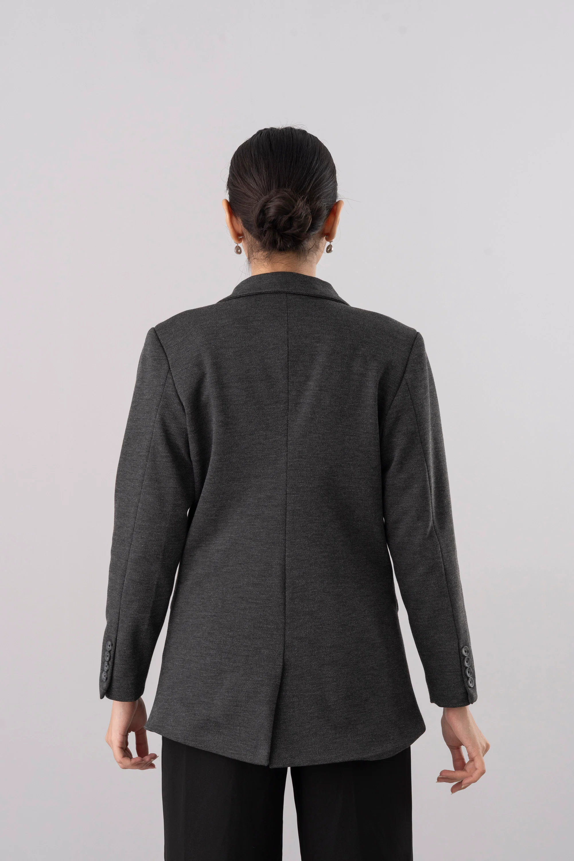 Smart Casual Knit Blazer - Image 4