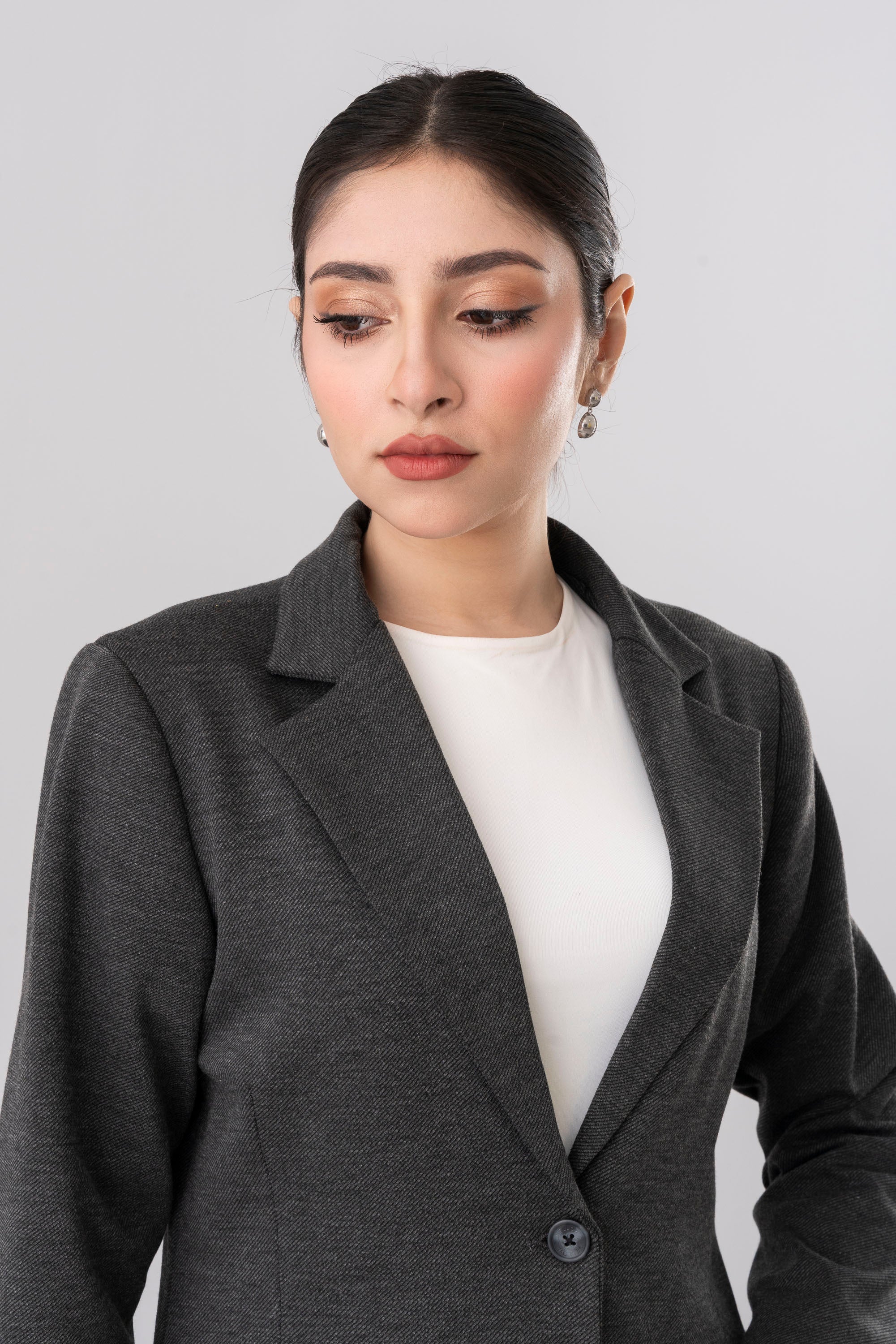 Smart Casual Knit Blazer - Image 5