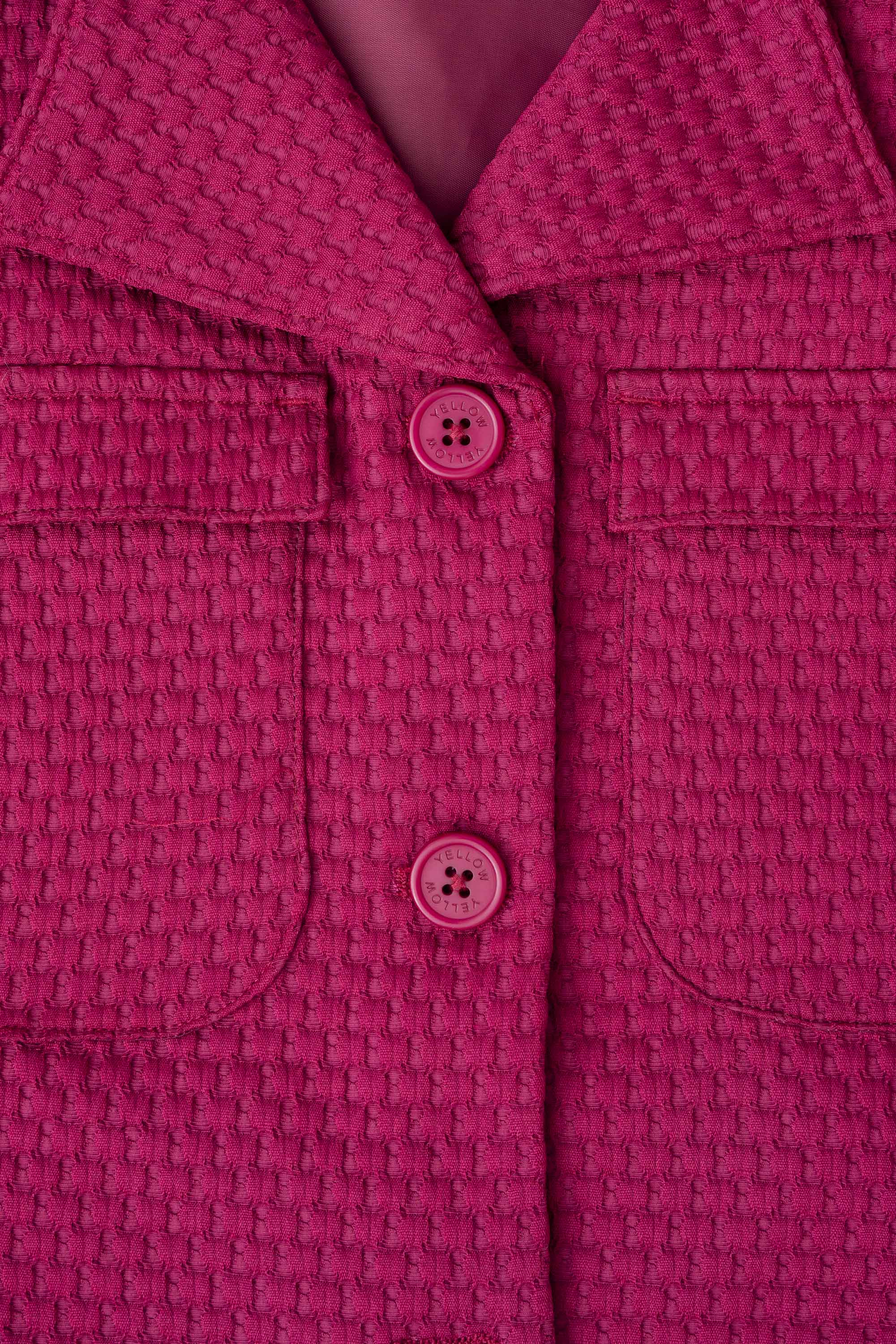 Popcorn Texture Viscose Blazer - Image 6