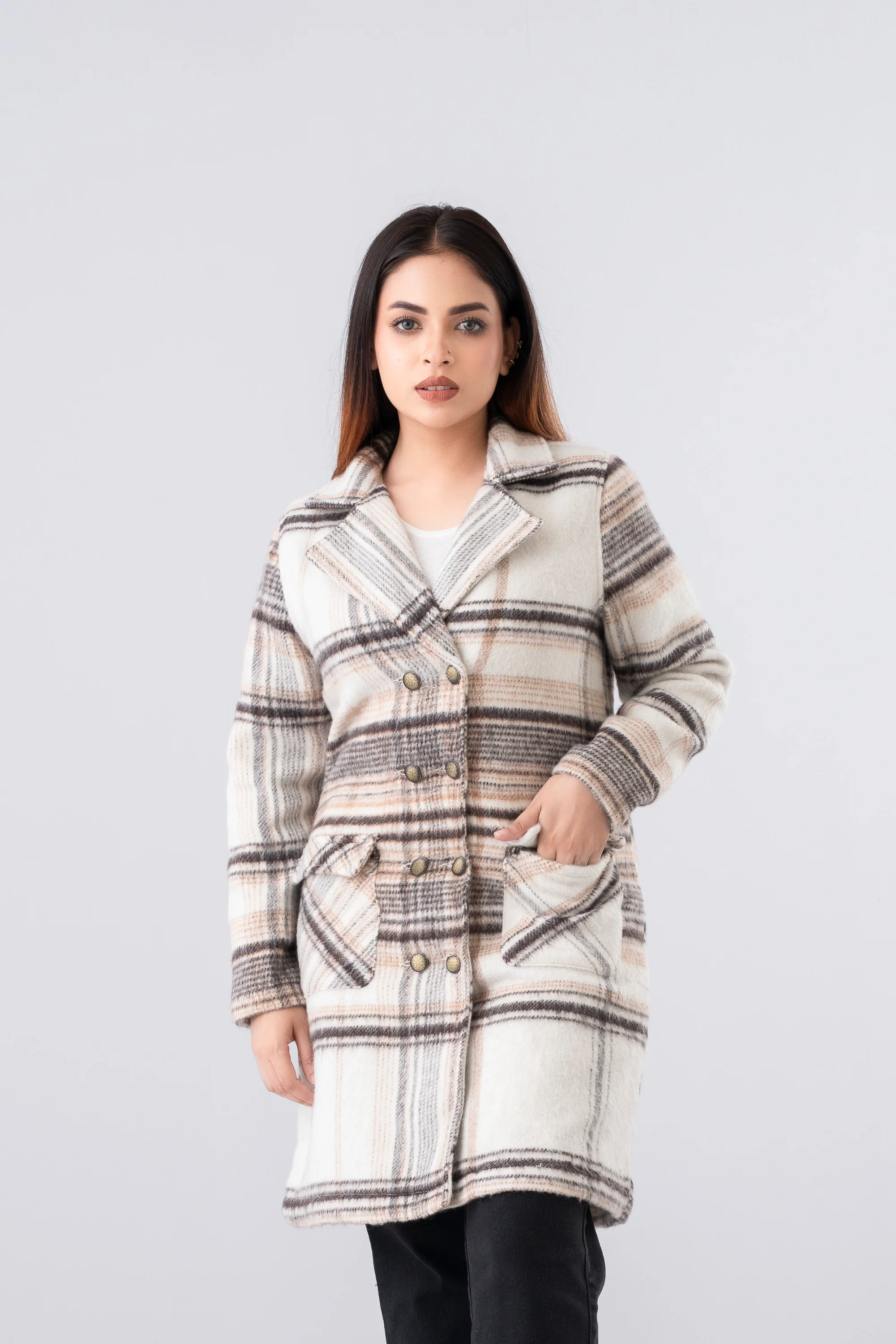 Regular Fit Double-Breasted Trench Coat - Image 2