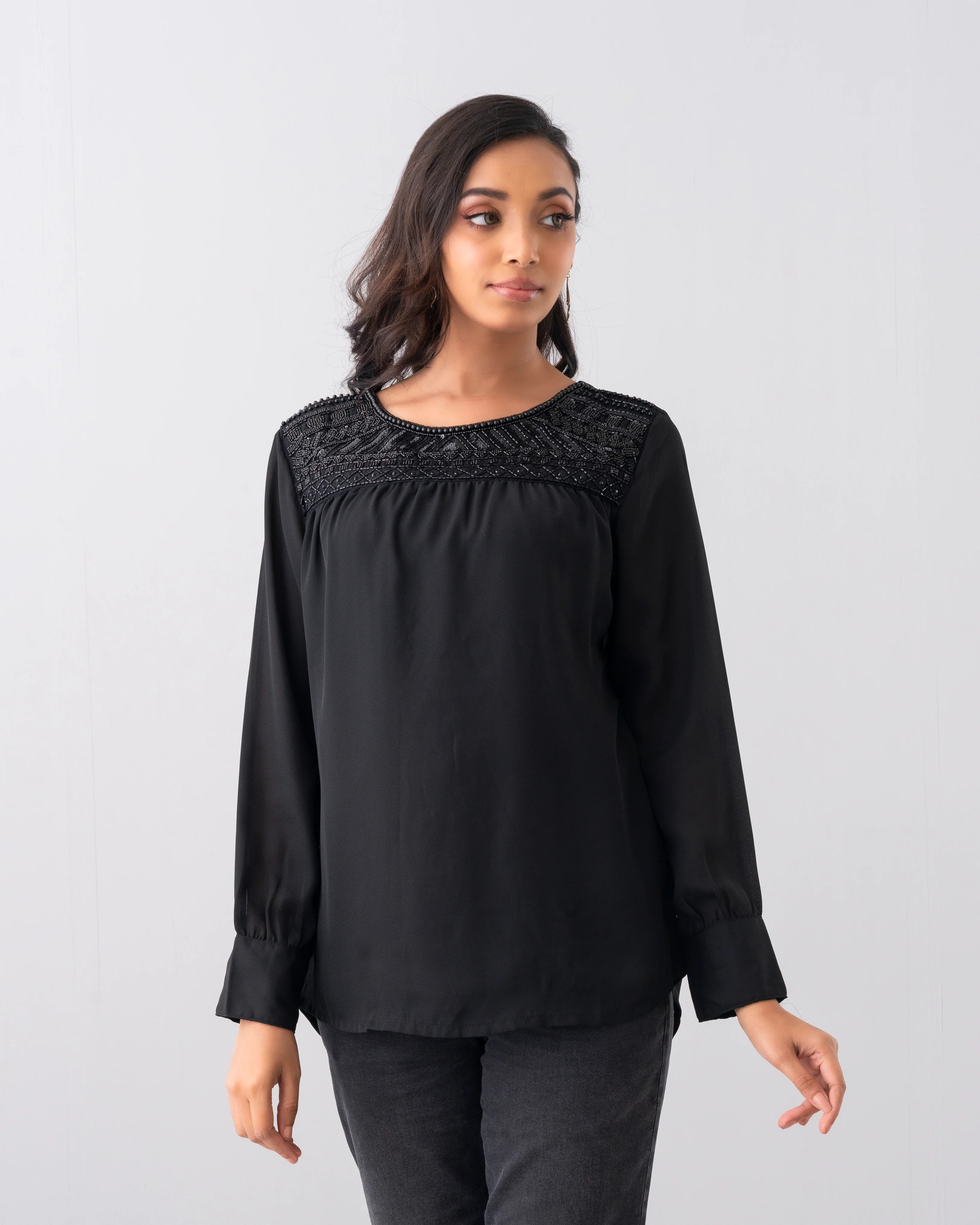 Women's Fashion Top - Bling - Image 3