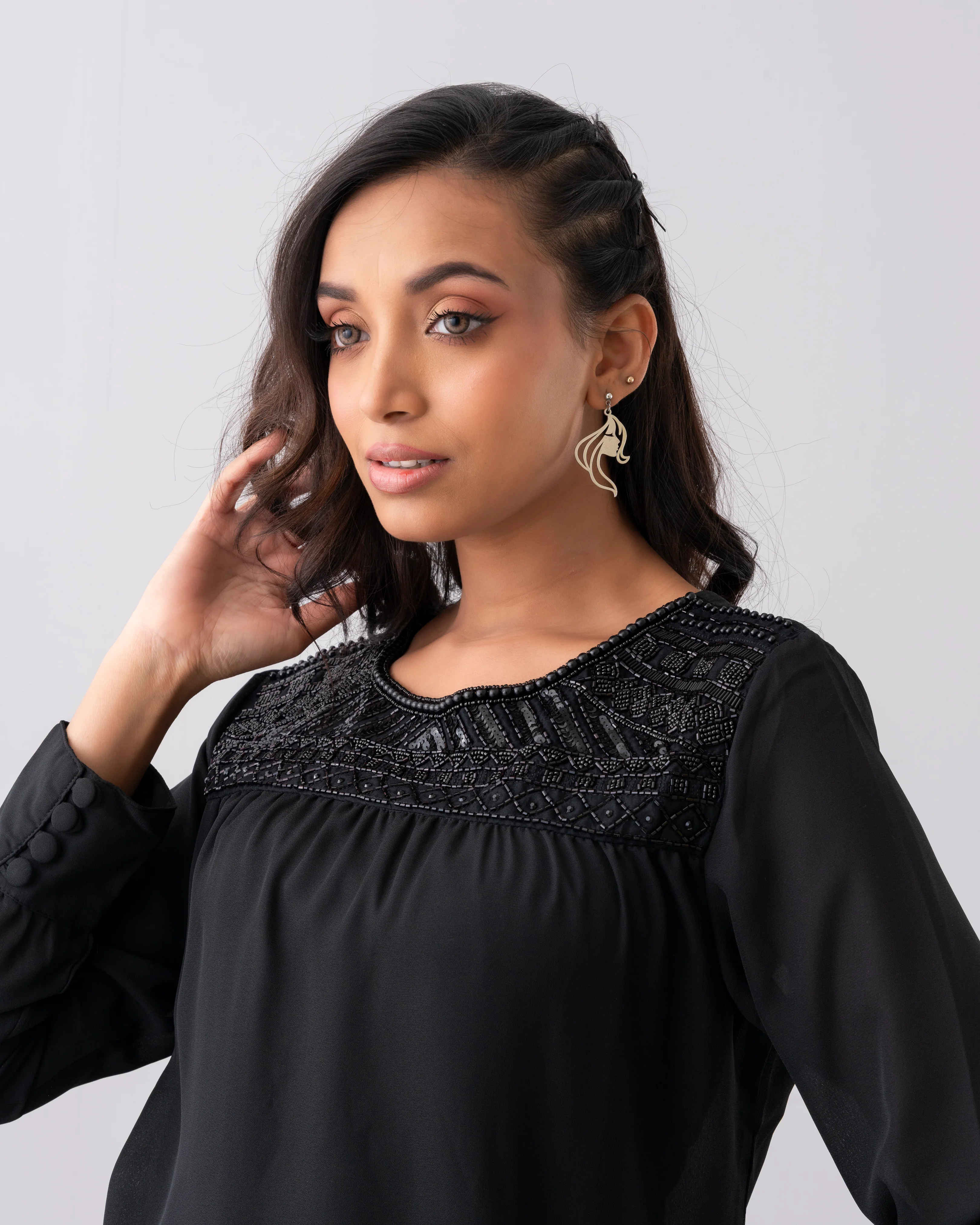 Women's Fashion Top - Bling - Image 5