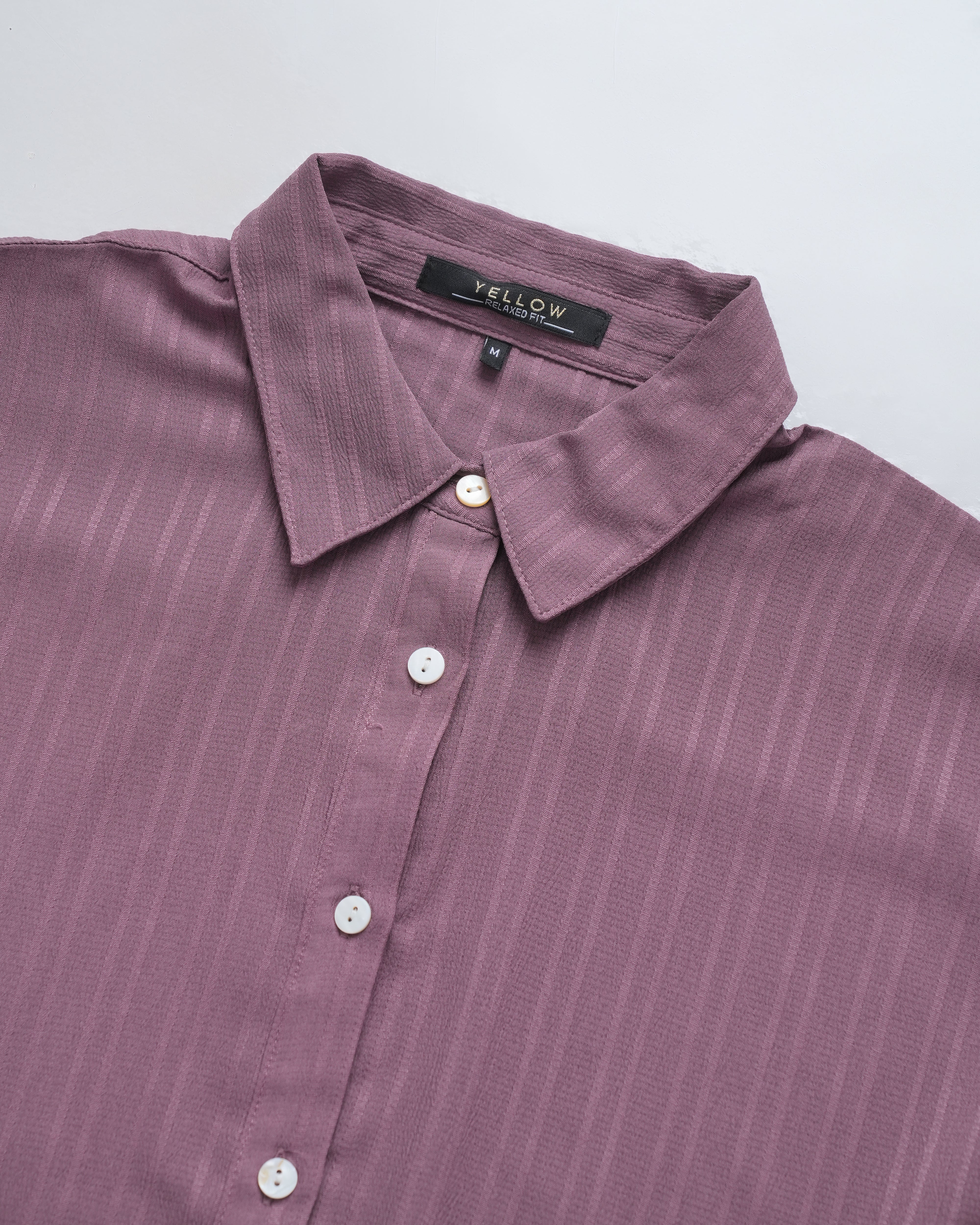 Relaxed fit Dobby textured casual shirt - Image 12
