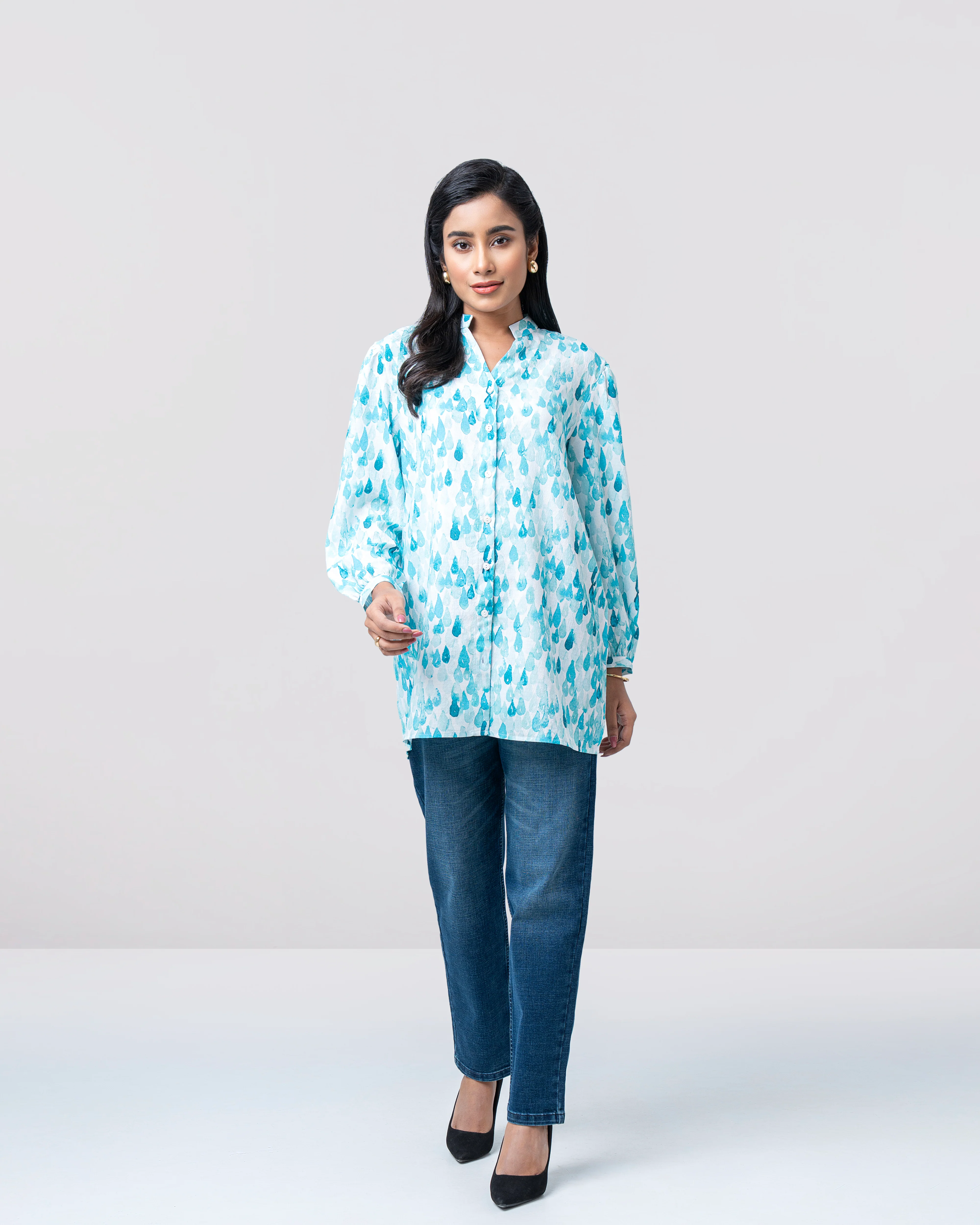 Oversized Fit Casual Shirt