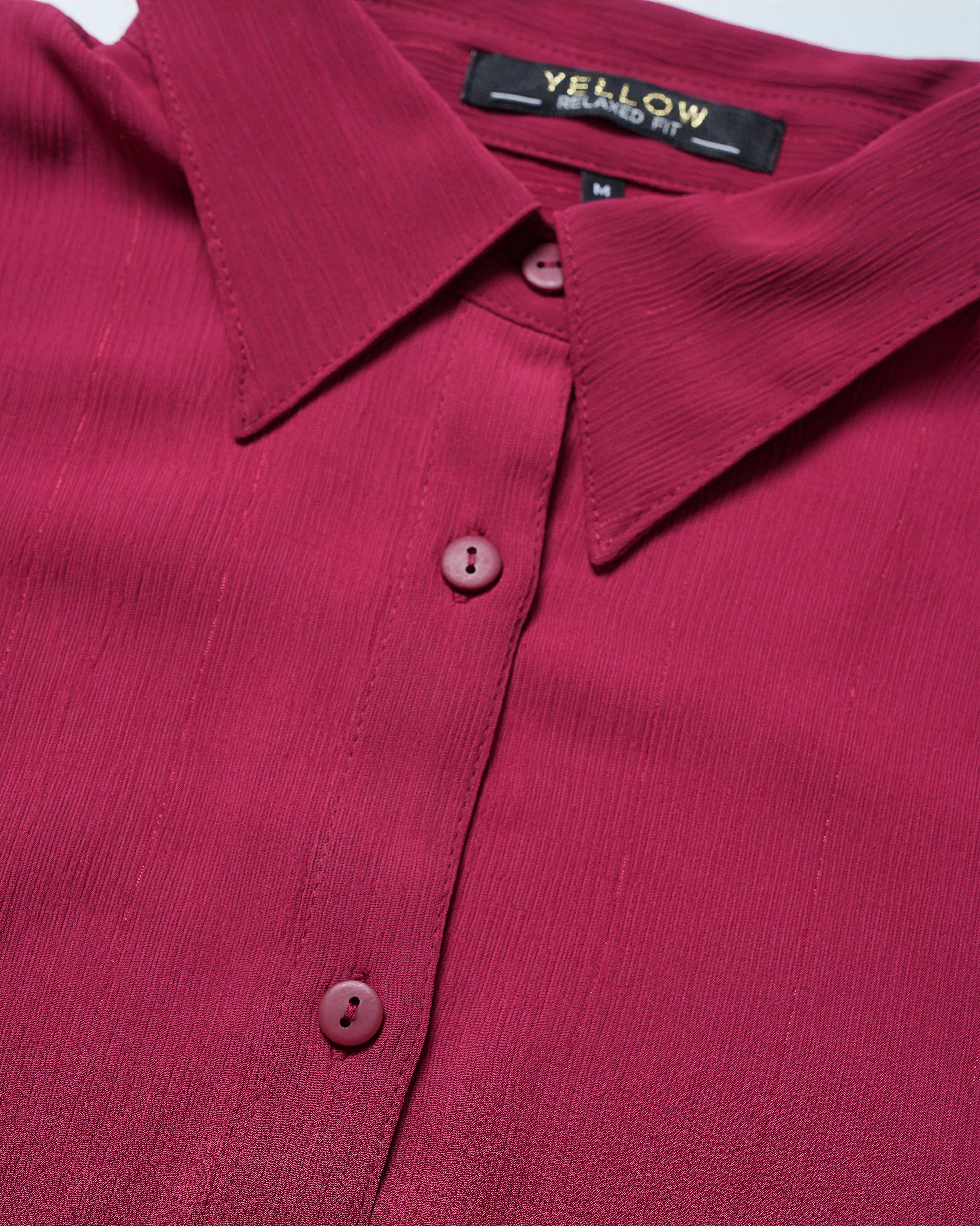 Slim Fit Long Casual Shirt - Image 7