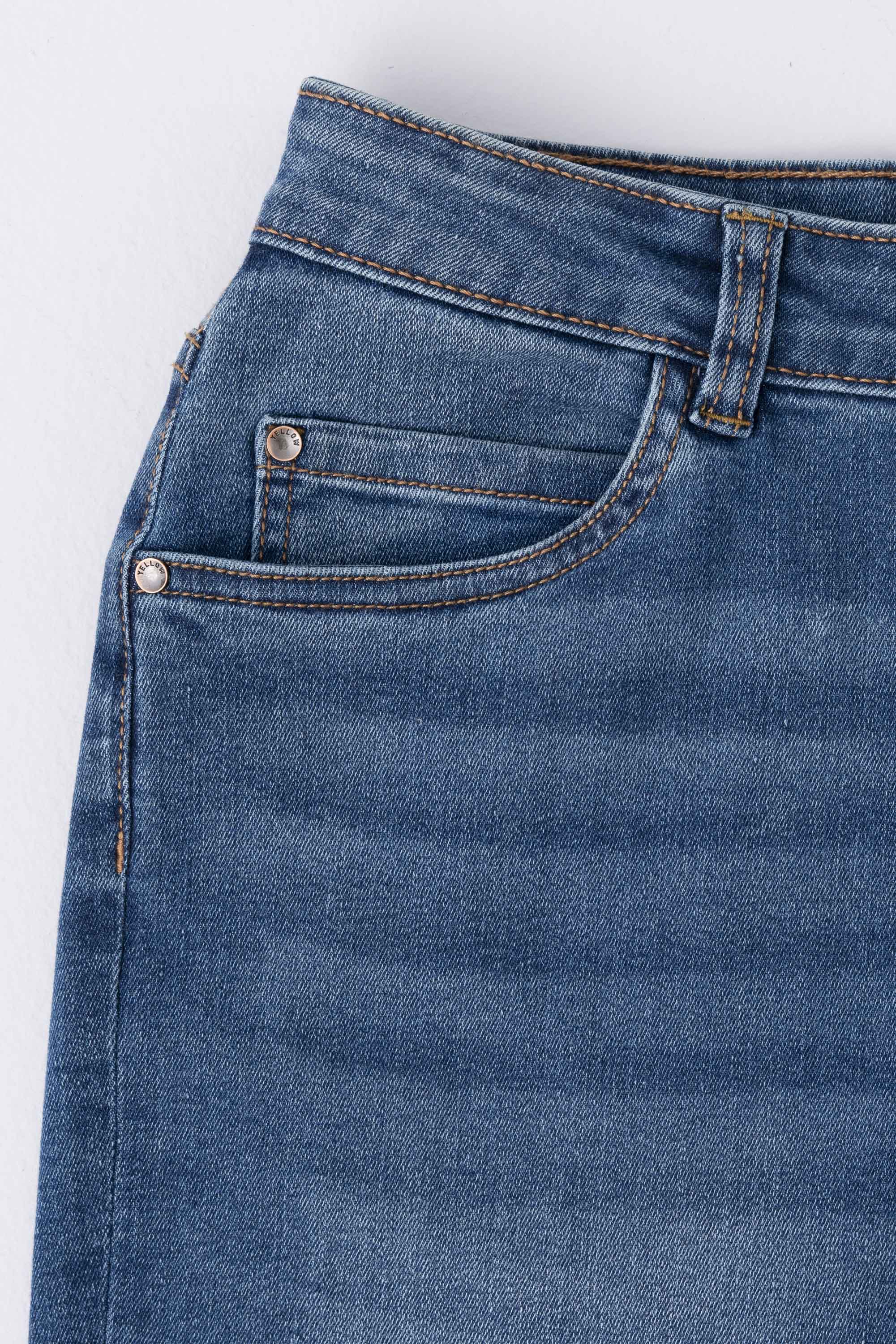 Embroidered Bell Bottom Denim - Image 7