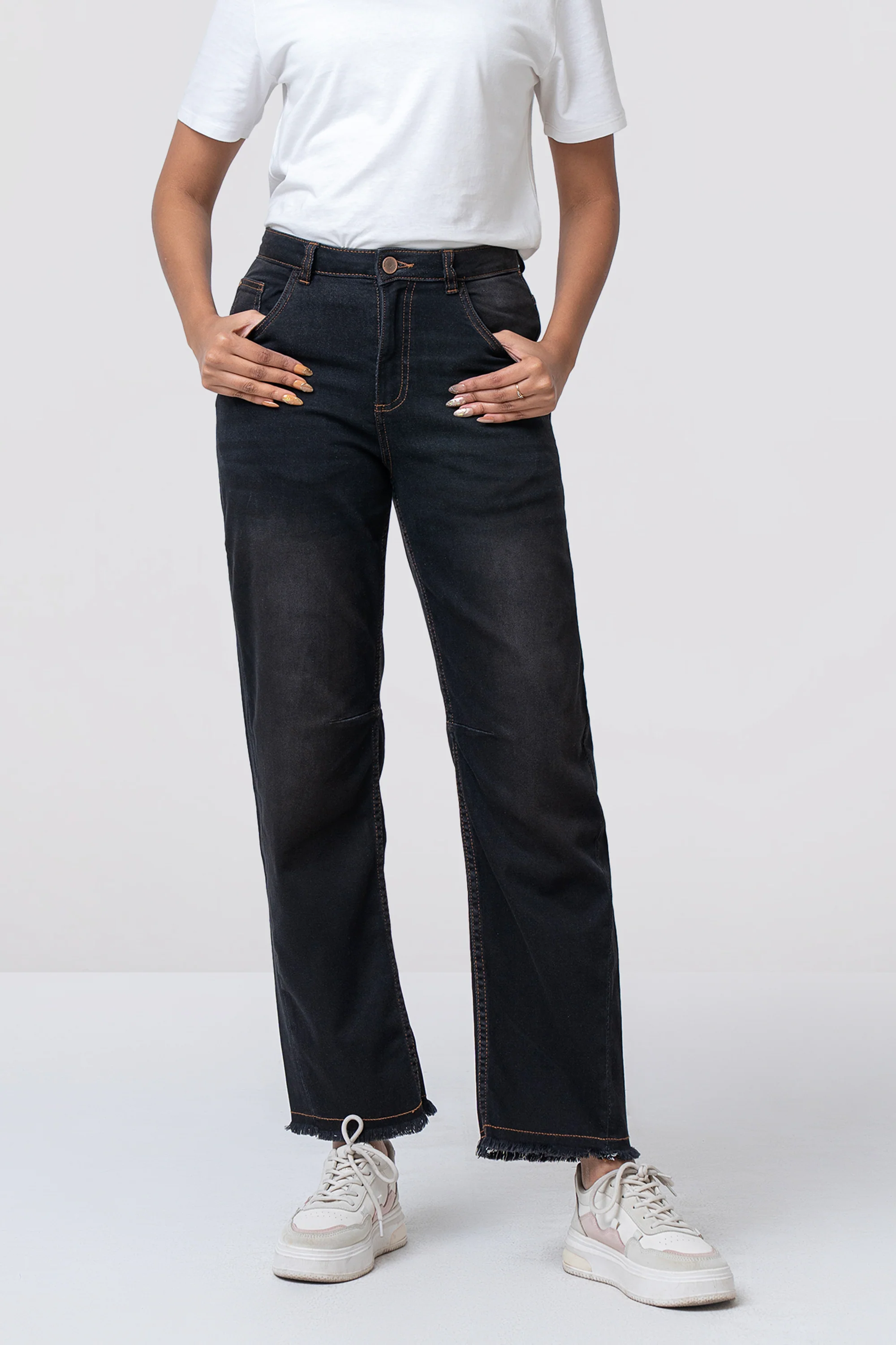Straight Fit Comfort Stretch Denim - Image 3