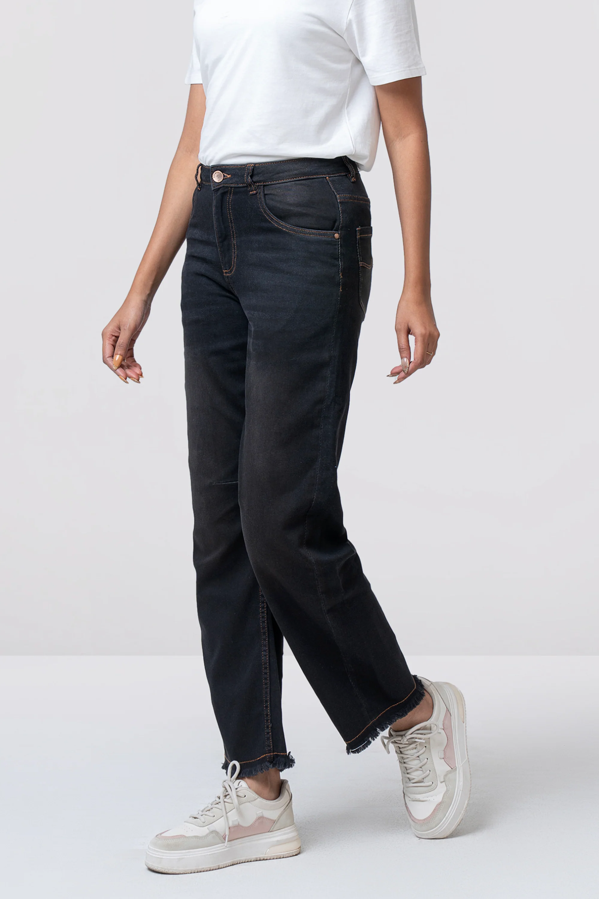 Straight Fit Comfort Stretch Denim - Image 4