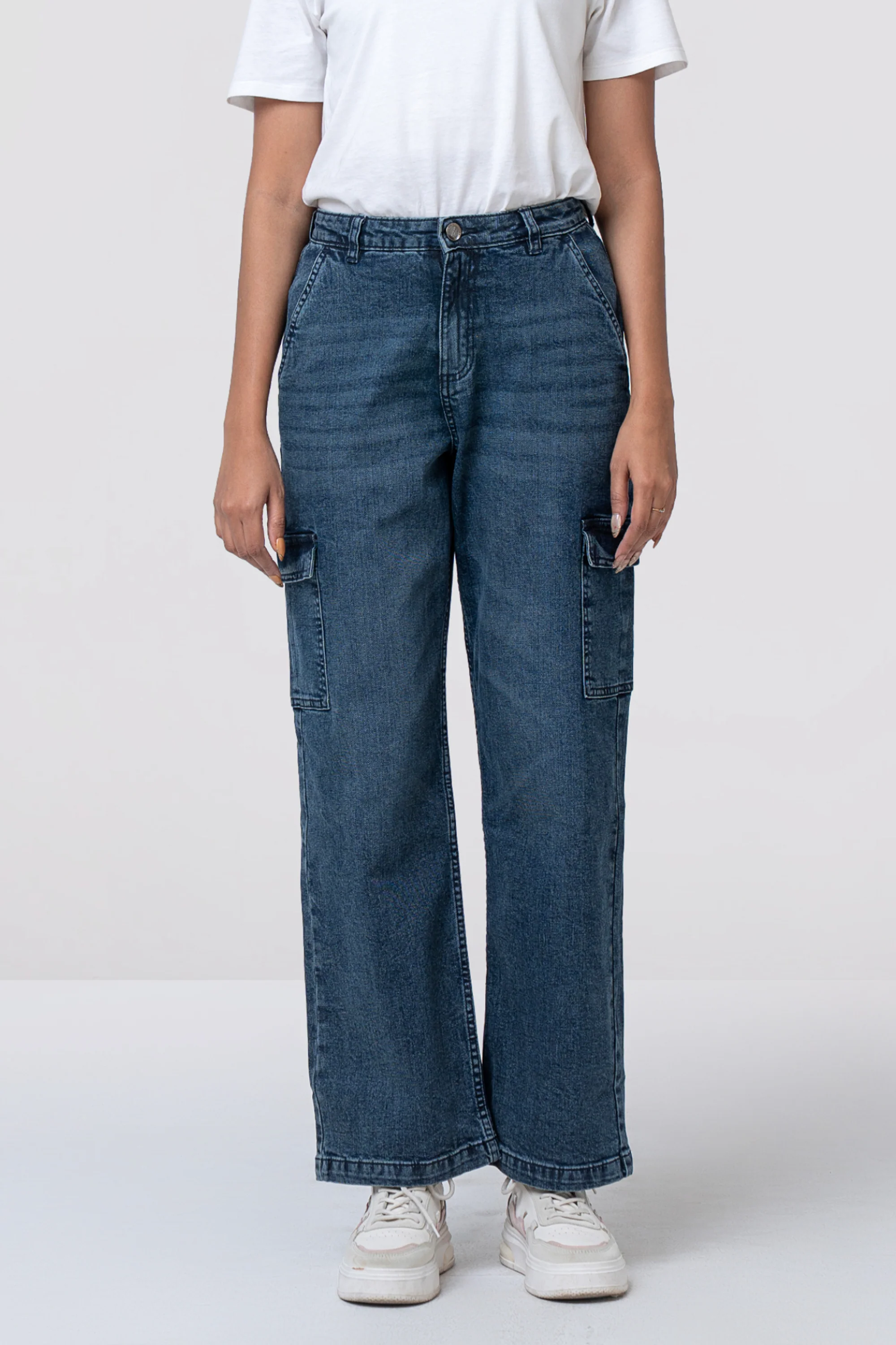 Wide-Leg High-Waist Denim - Image 3