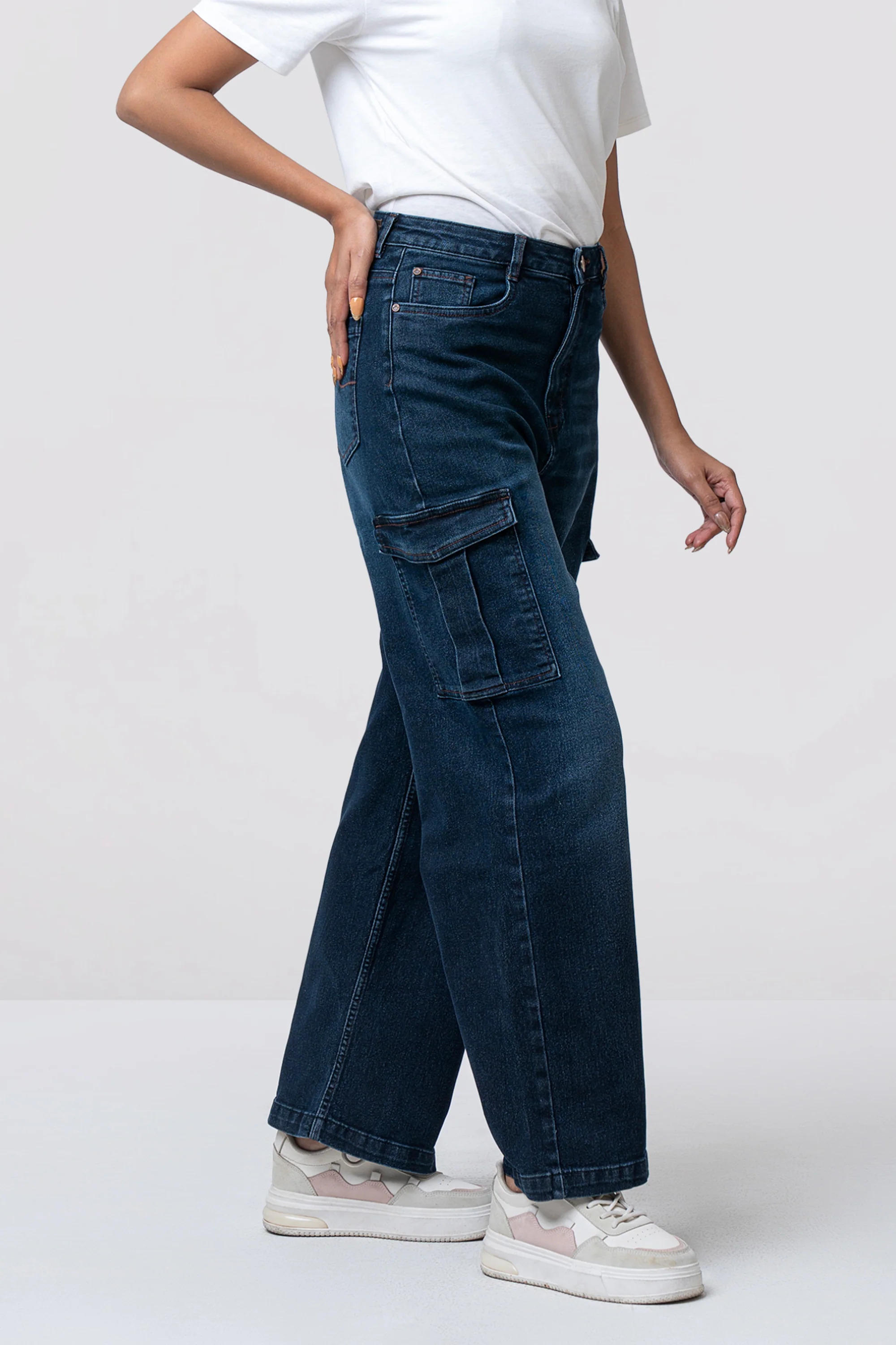 Straight Fit High-Waist Denim - Image 4