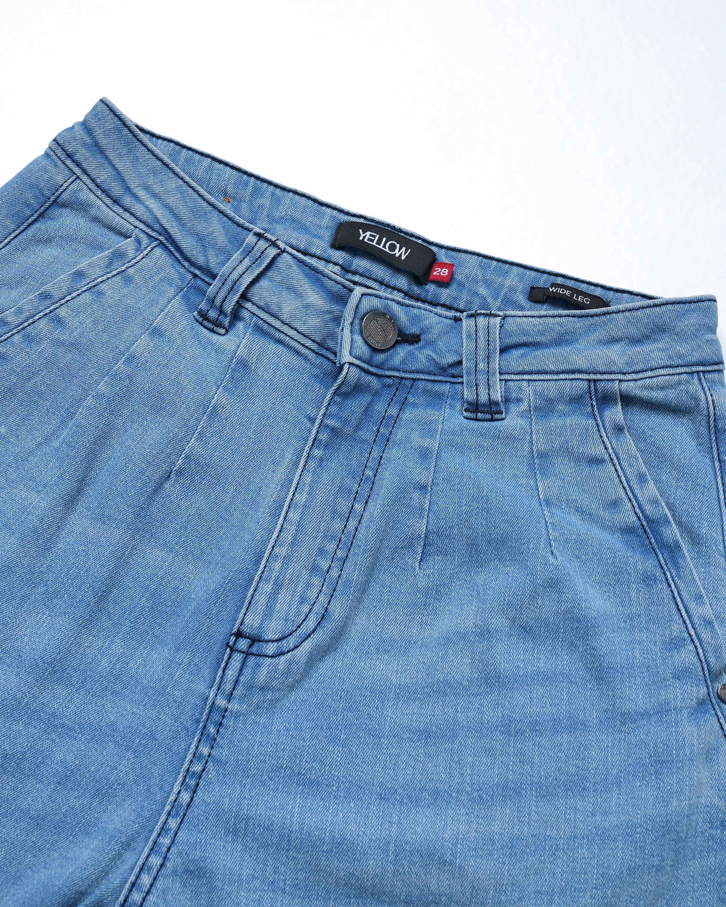 Wide-leg High-Waist Denim - Image 8
