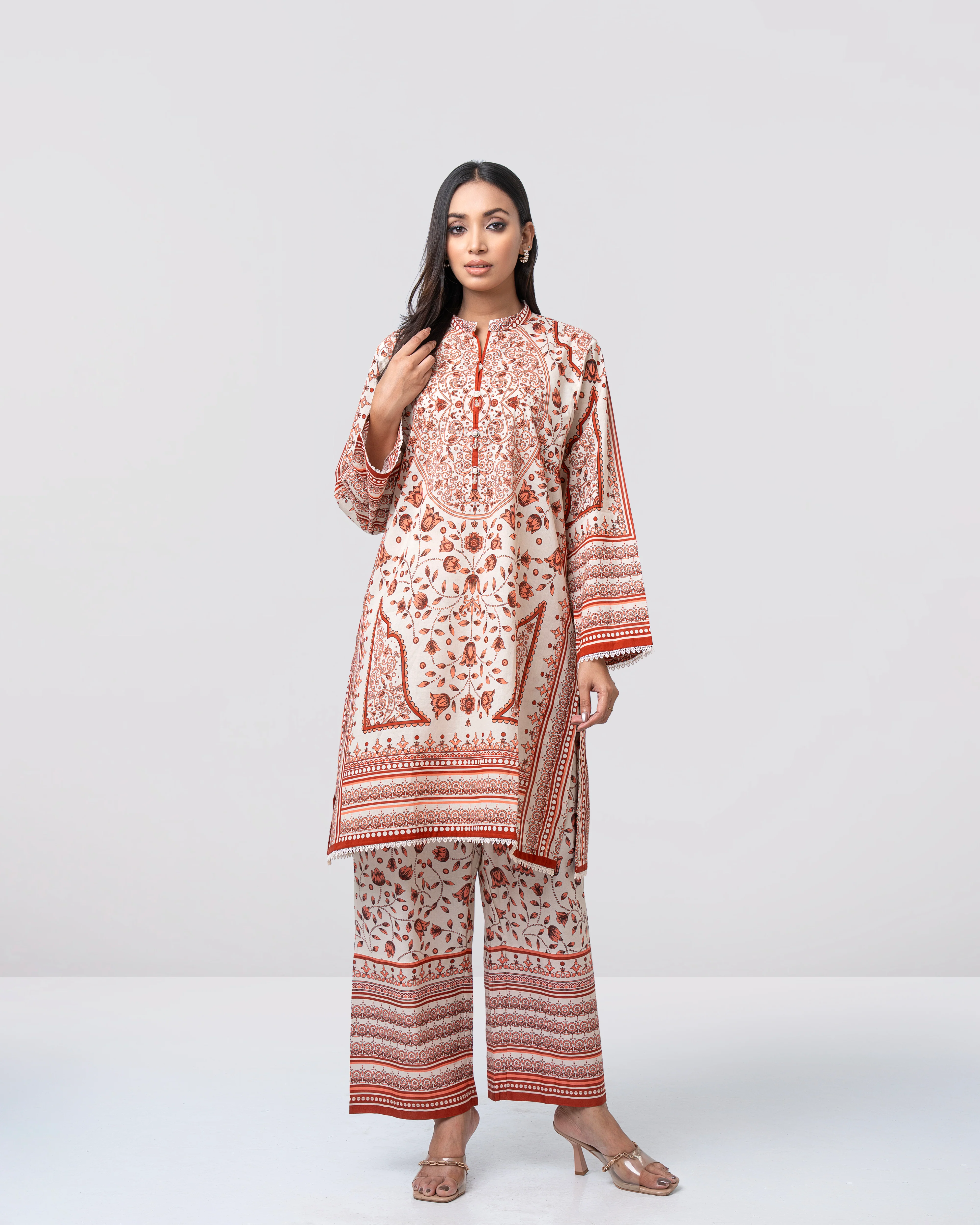 Women's Two-Piece Ethnic Set