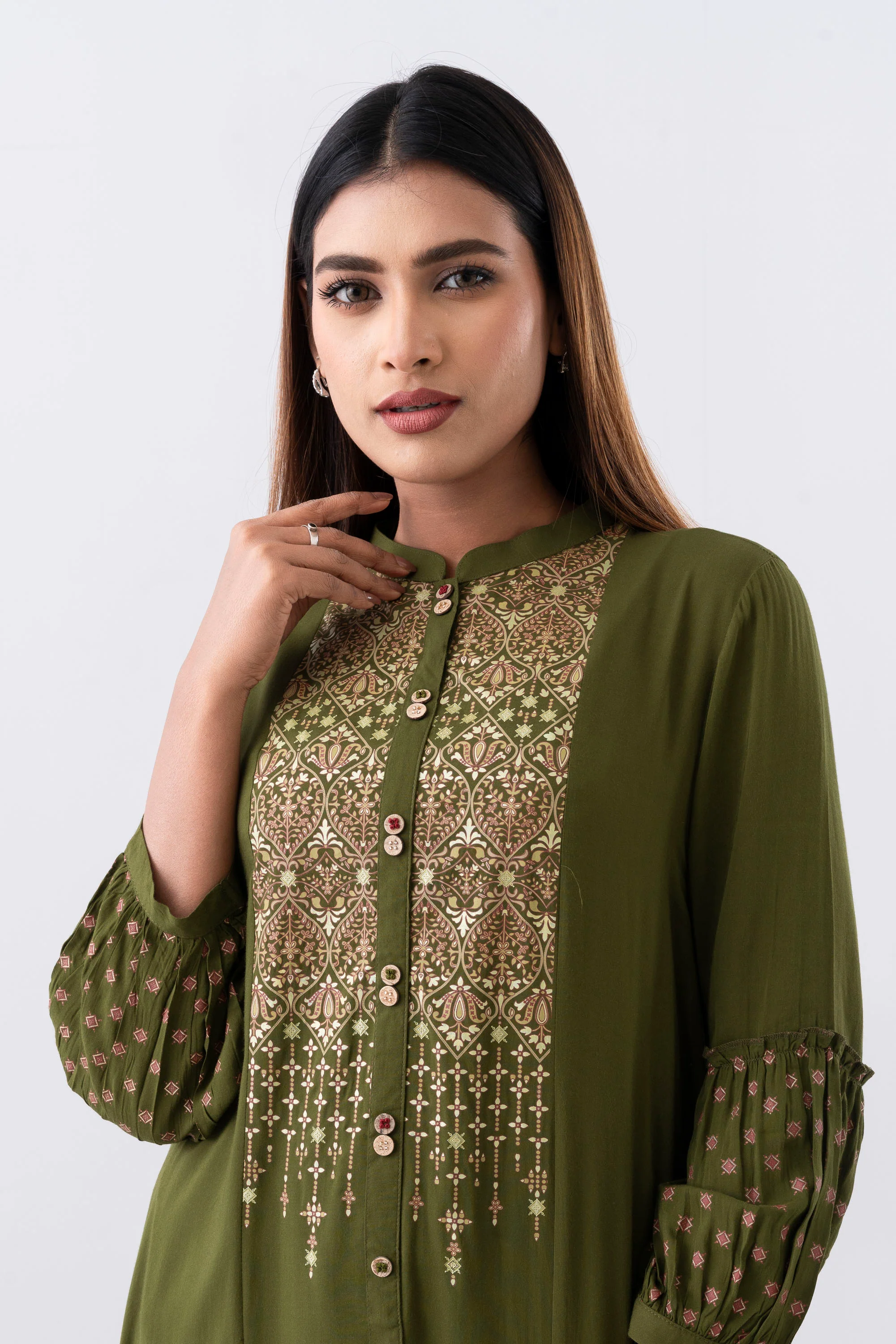Smart Fit Two-Piece Ethnic Set - Image 5