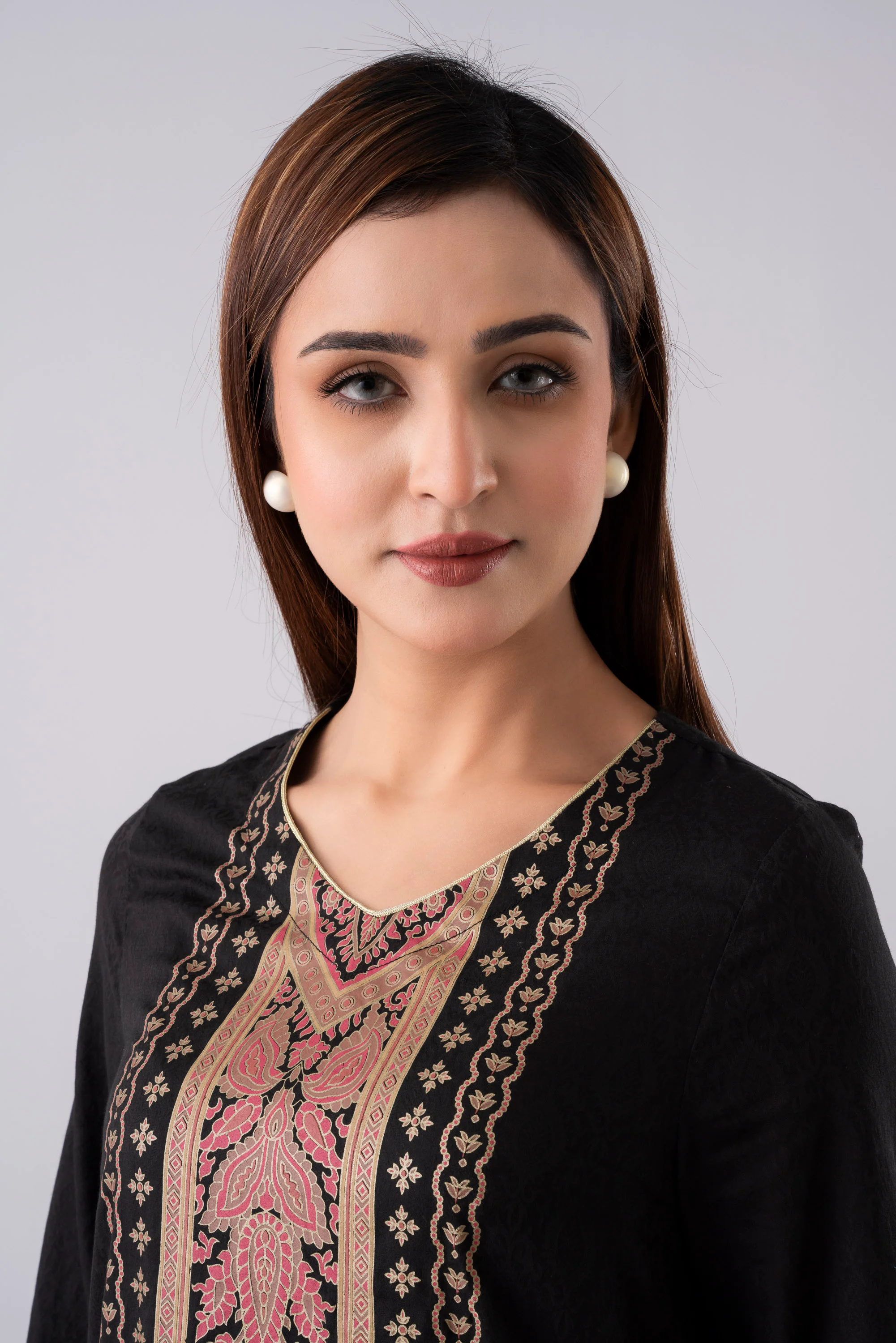 Smart Fit Two-Piece Jacquard Ethnic Set - Image 11