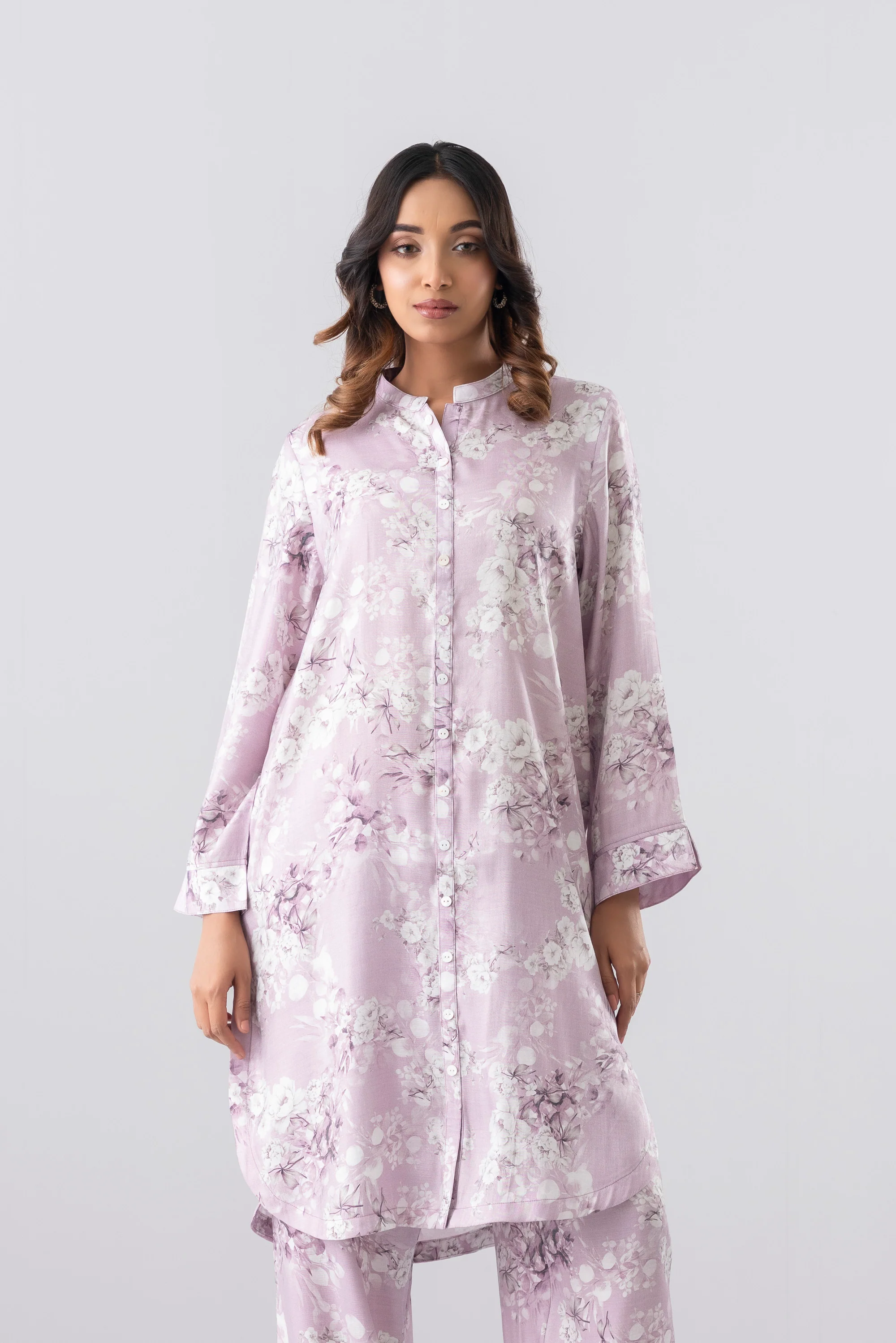 Smart Fit Printed Two-Piece Ethnic Set - Image 3
