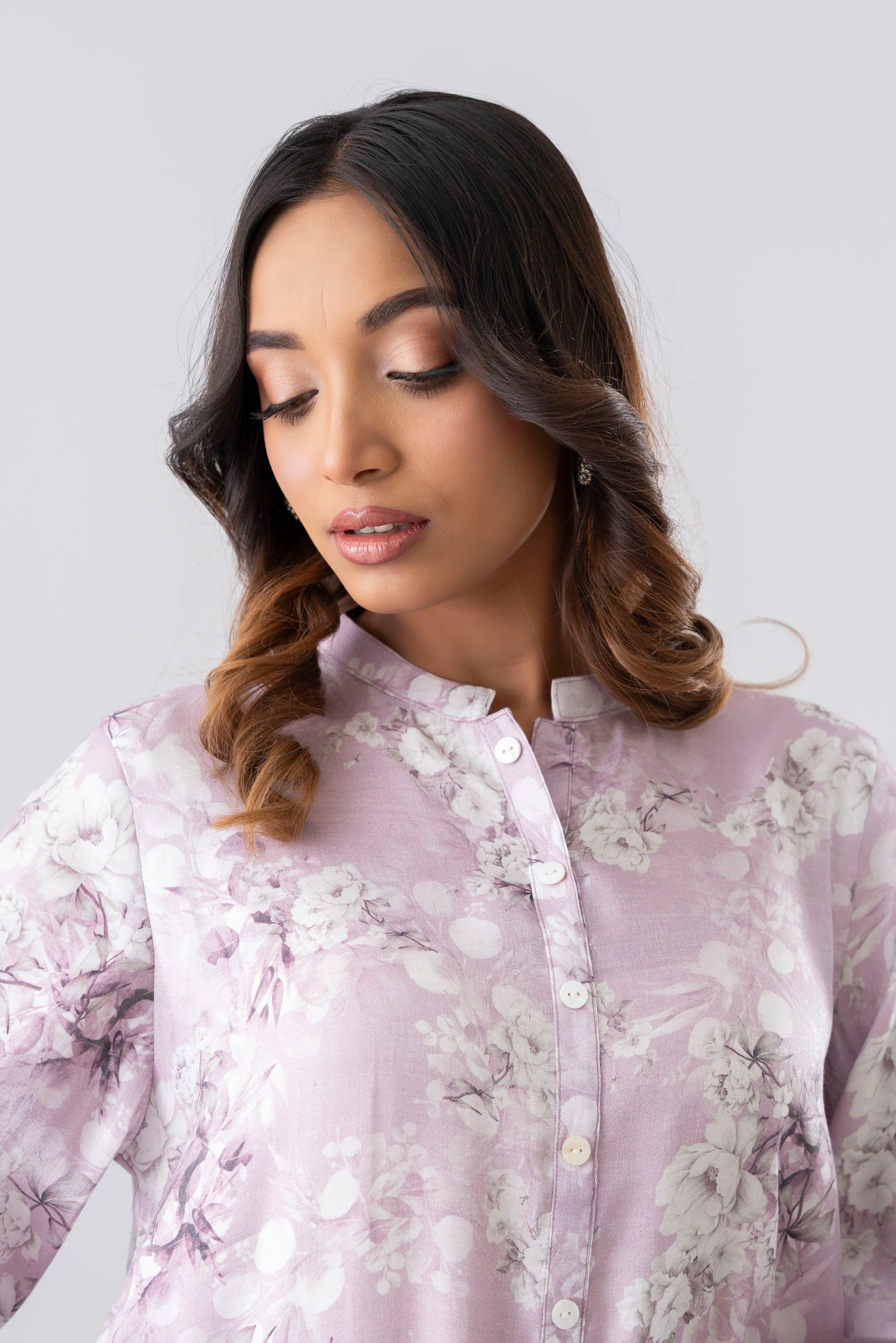 Smart Fit Printed Two-Piece Ethnic Set - Image 5
