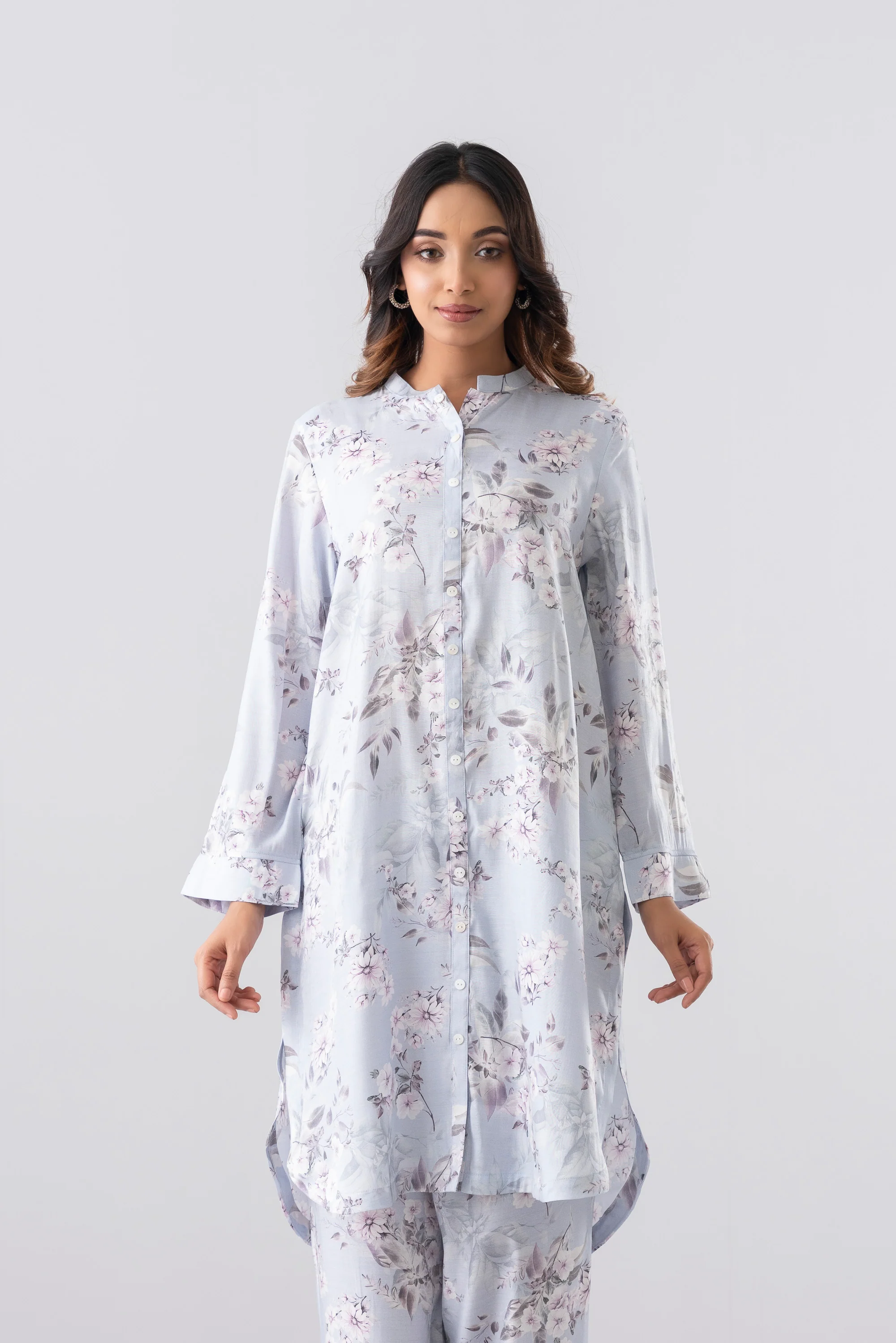 Smart Fit Printed Two-Piece Ethnic Set - Image 3