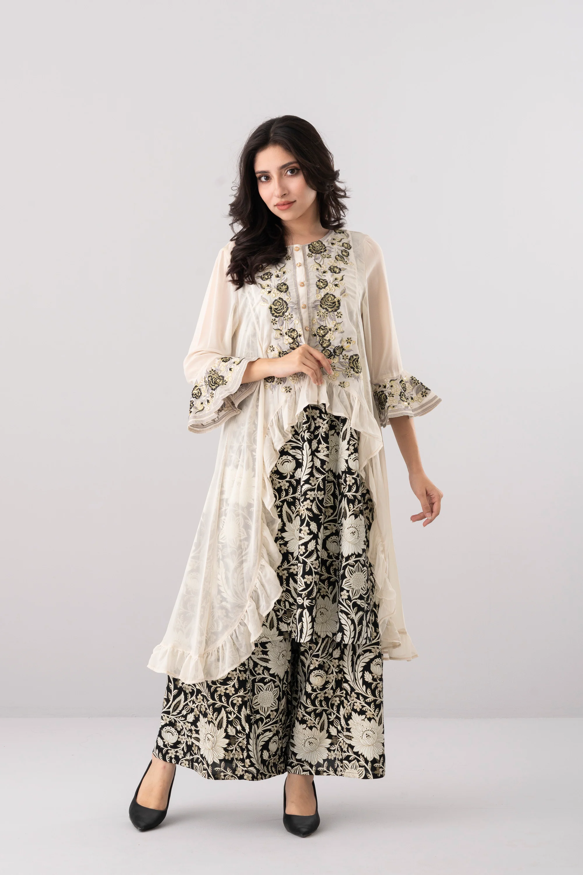 Smart fit Three-Piece Ethnic Set - Image 3