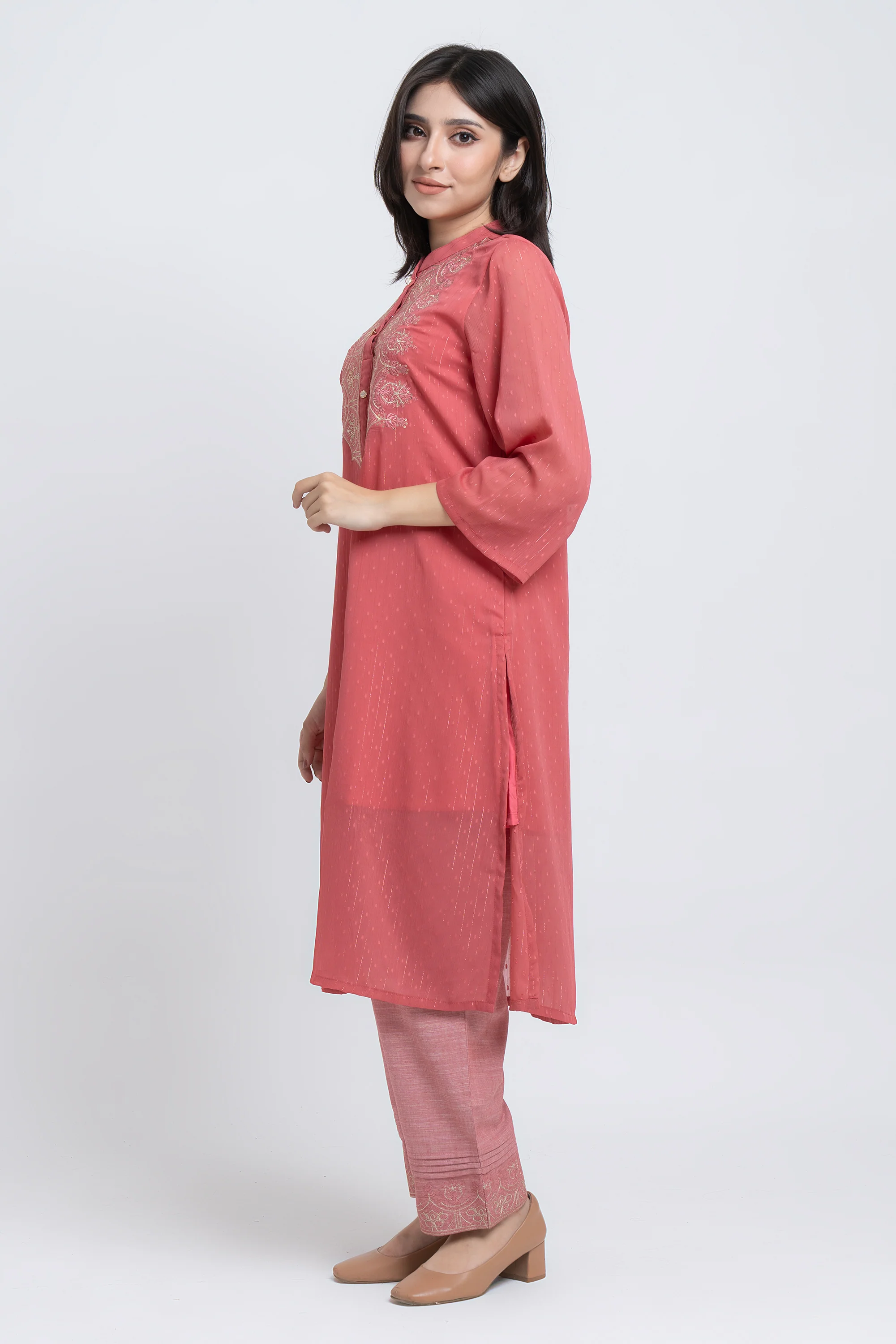 Smart Fit Formal Ethnic Kurta - Image 10