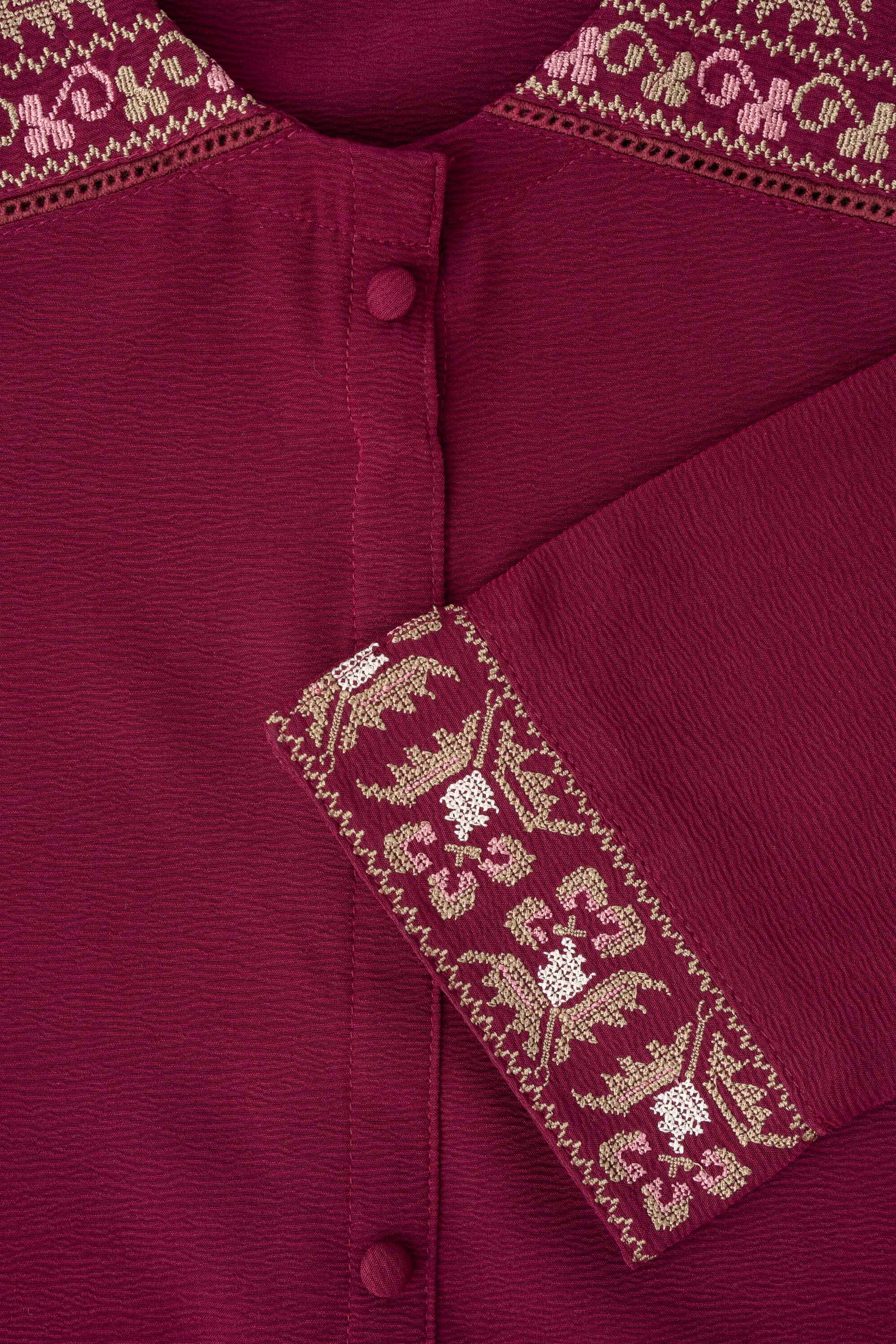 Smart Fit Georgette Ethnic Kurta - Image 6