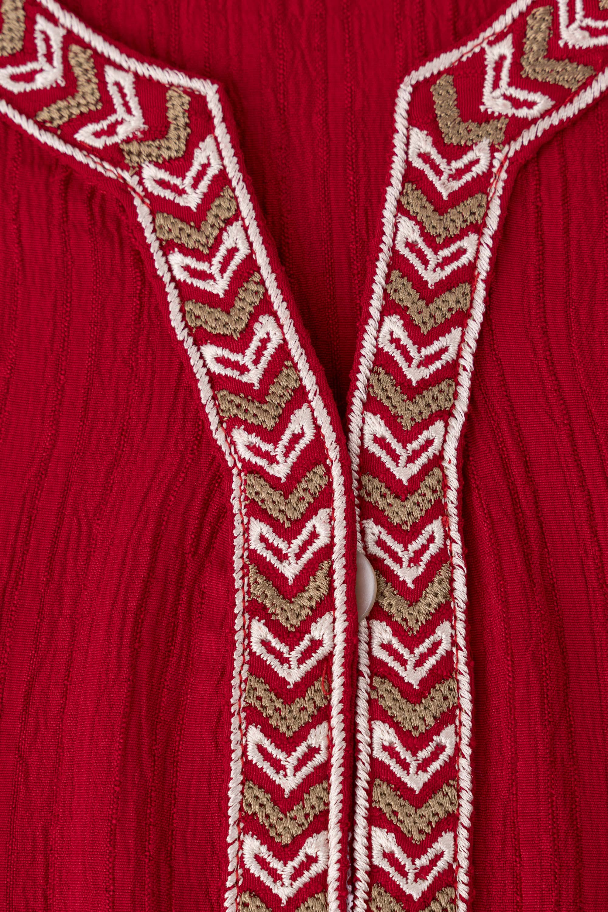 Smart Fit Embroidered Ethnic Kurta - Image 6