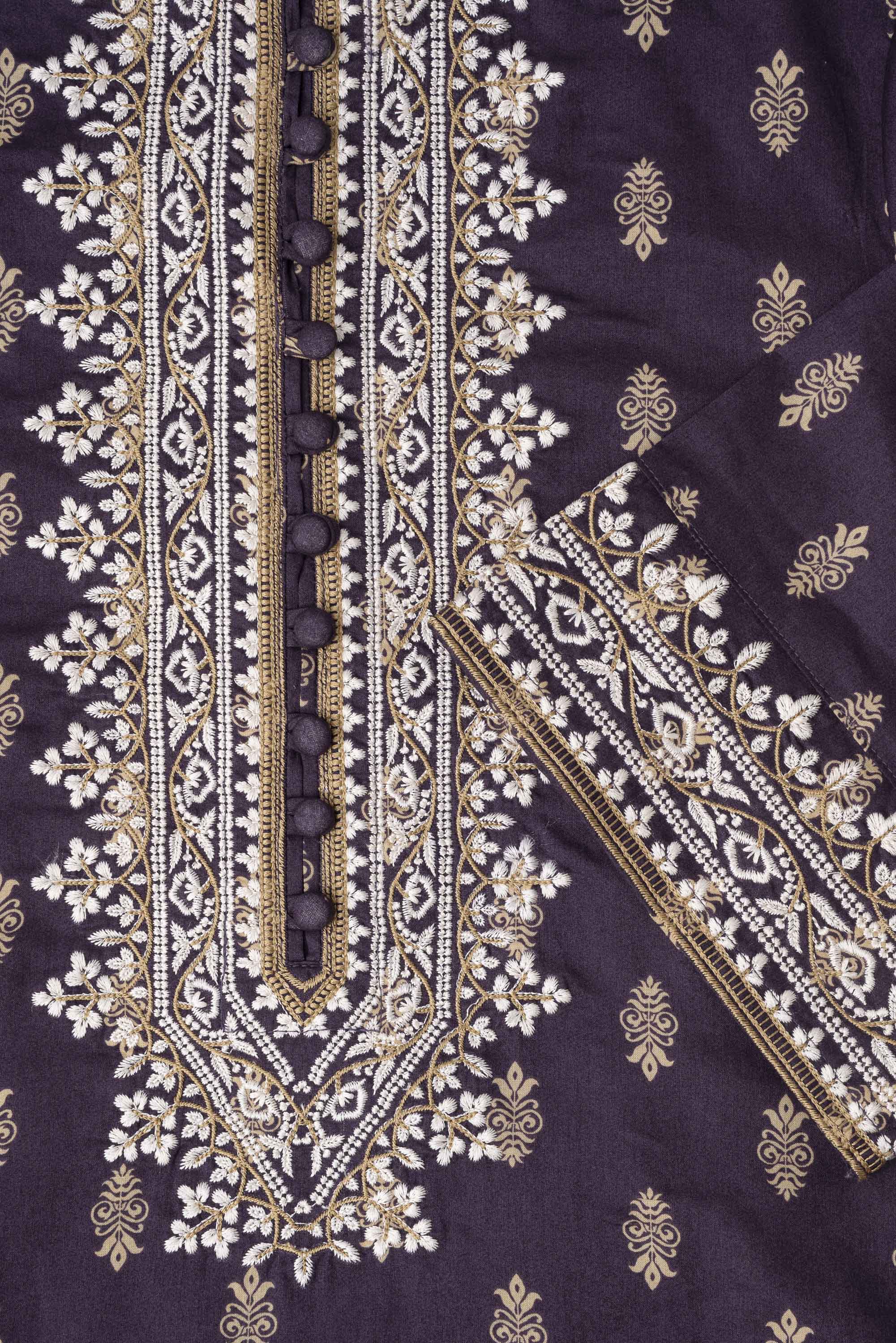Smart Fit Embroidered Ethnic Kurta - Image 6