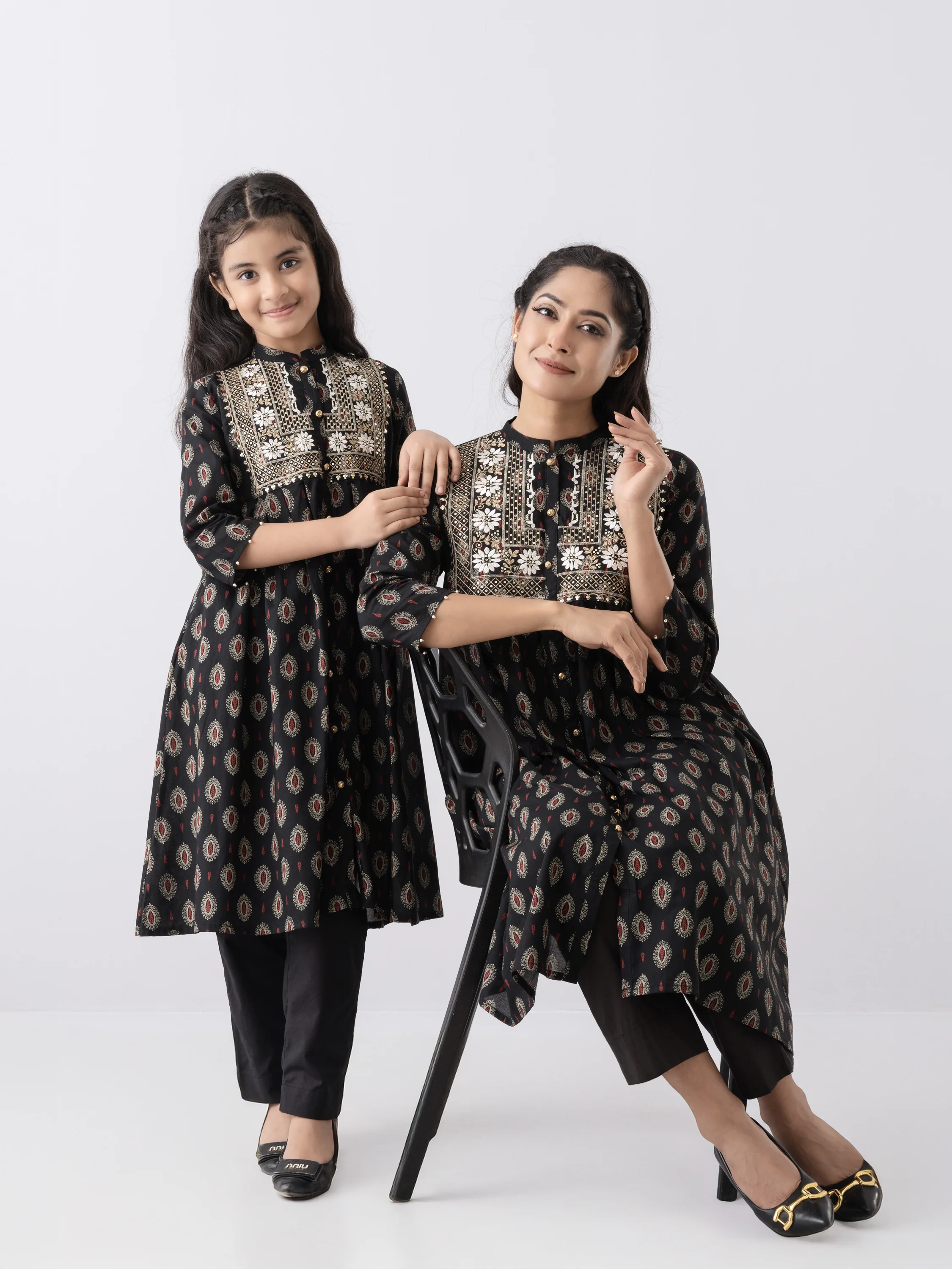 Smart Fit Embroidered Ethnic Kurta - Image 5