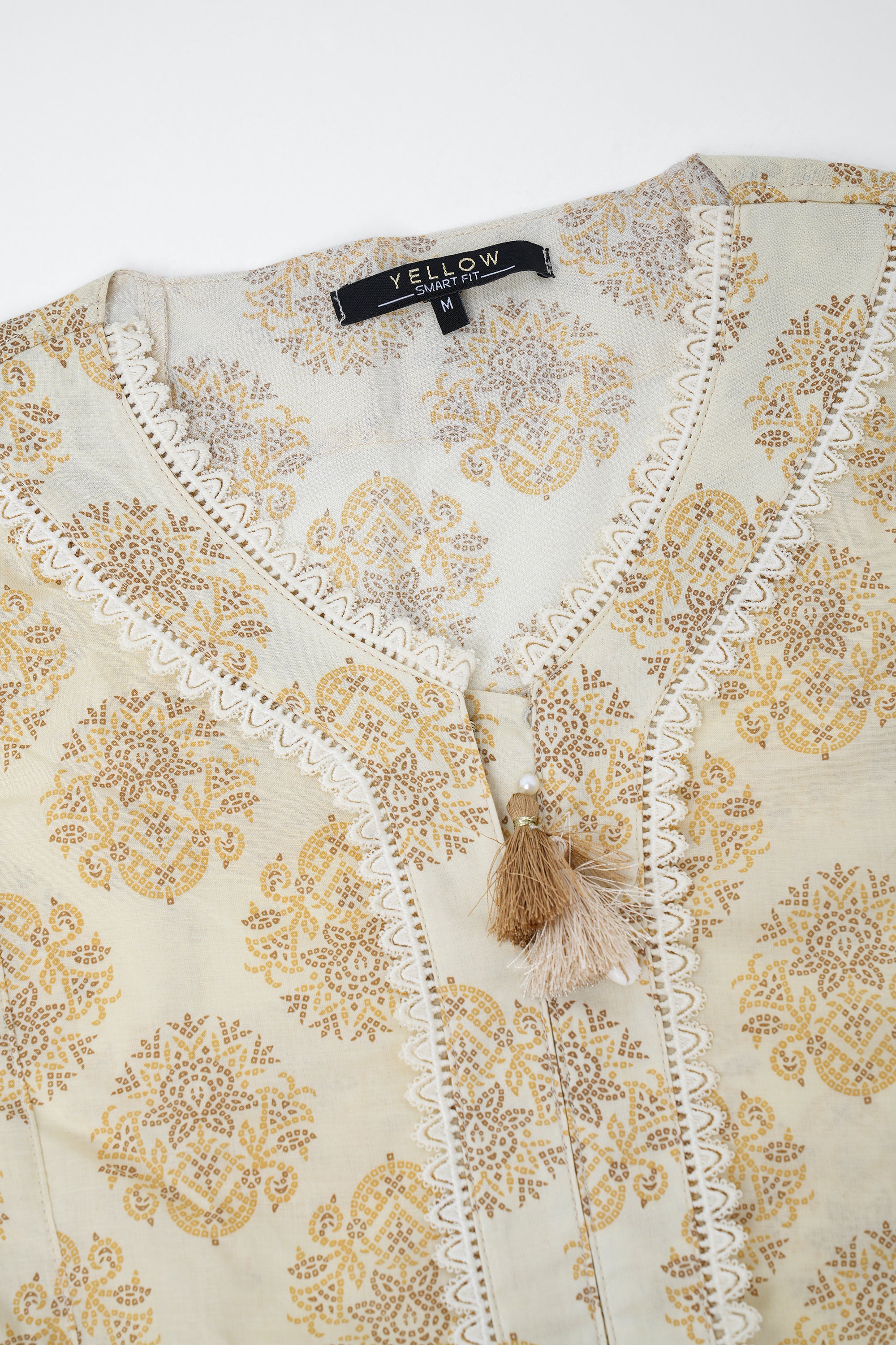 Smart Fit Printed Ethnic Kurta - Image 6