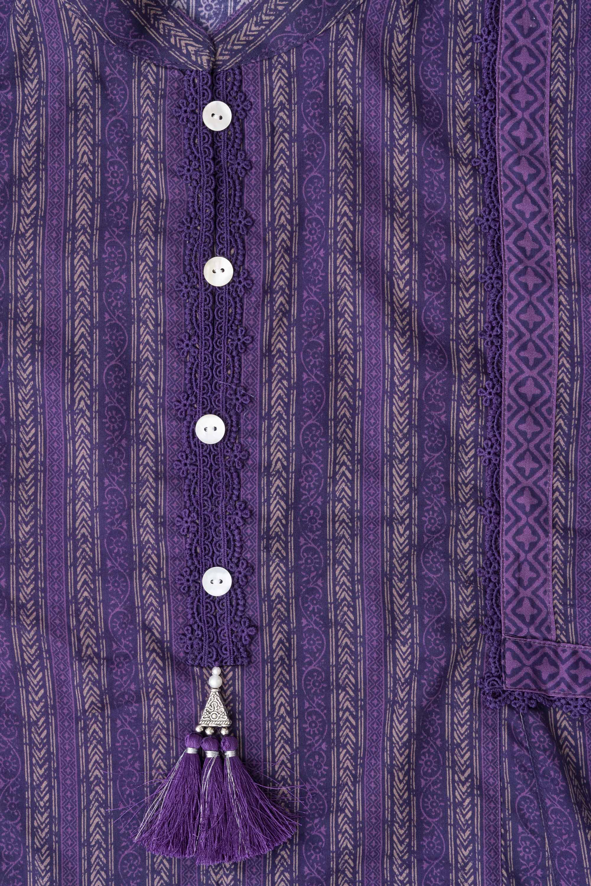Smart Fit Printed Ethnic Kurta - Image 6